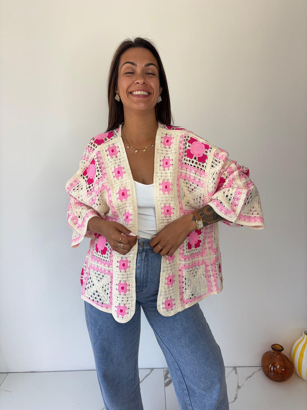 Gilet Clovis - rose