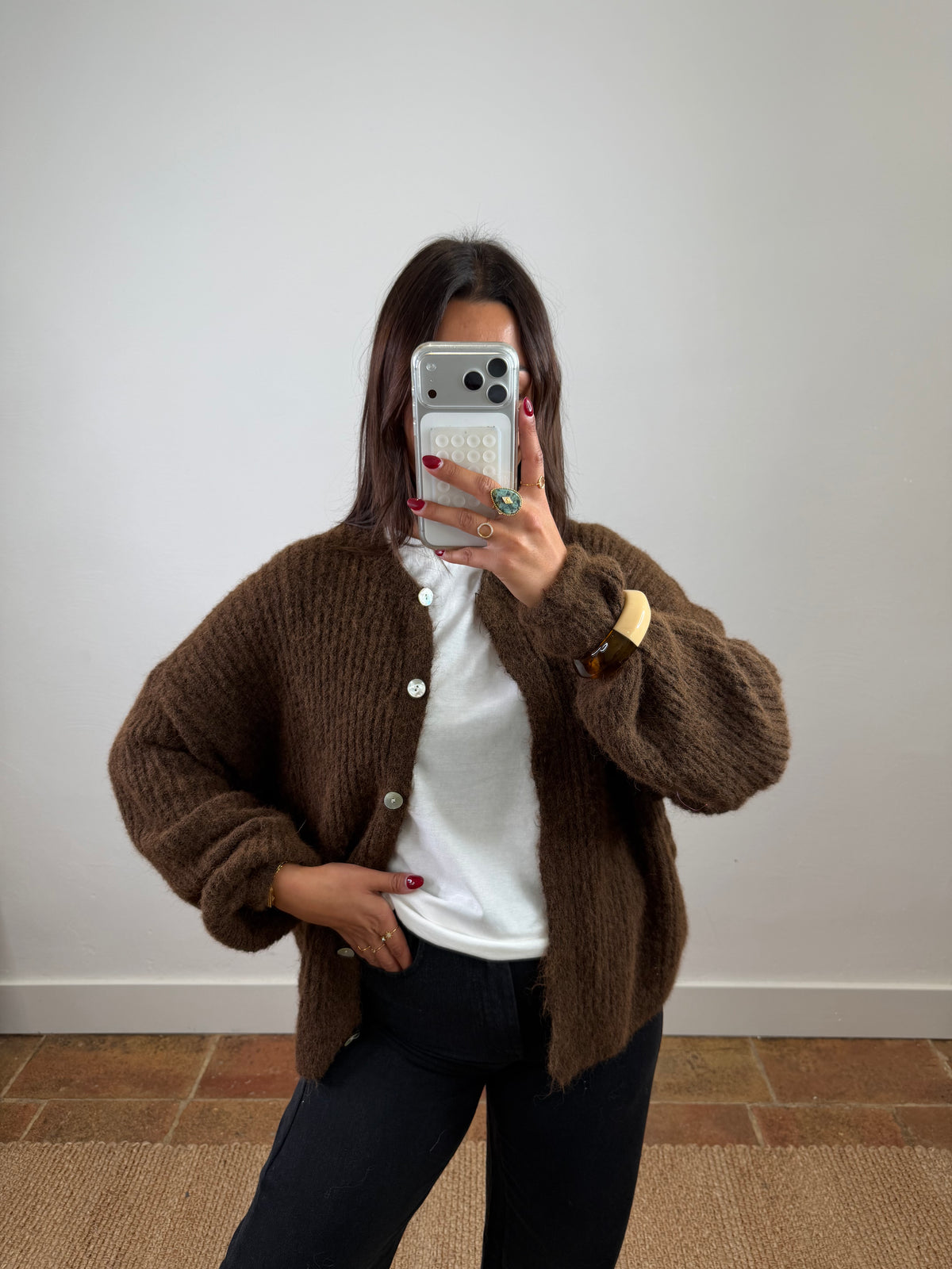 Gilet Judy - marron