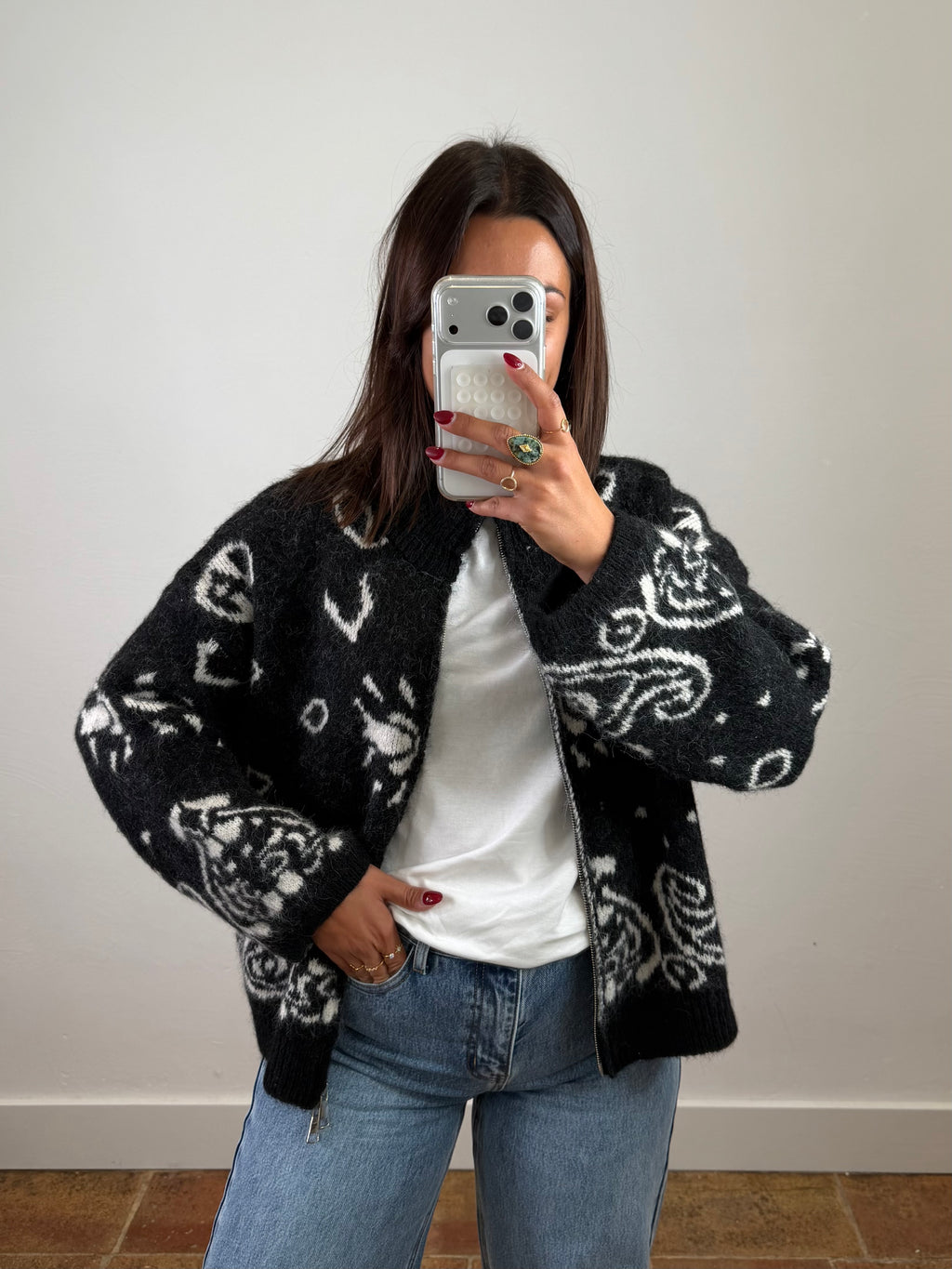 Gilet Manon - noir