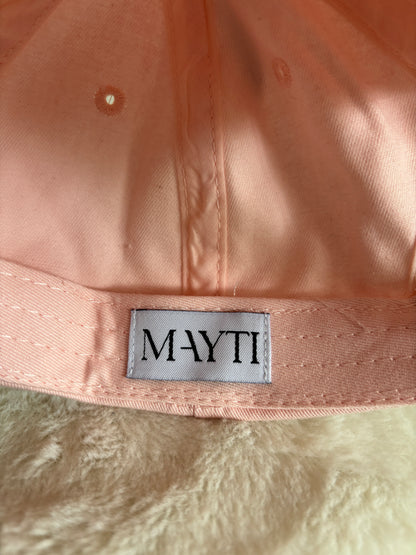 Casquette unisexe rose MAYTI