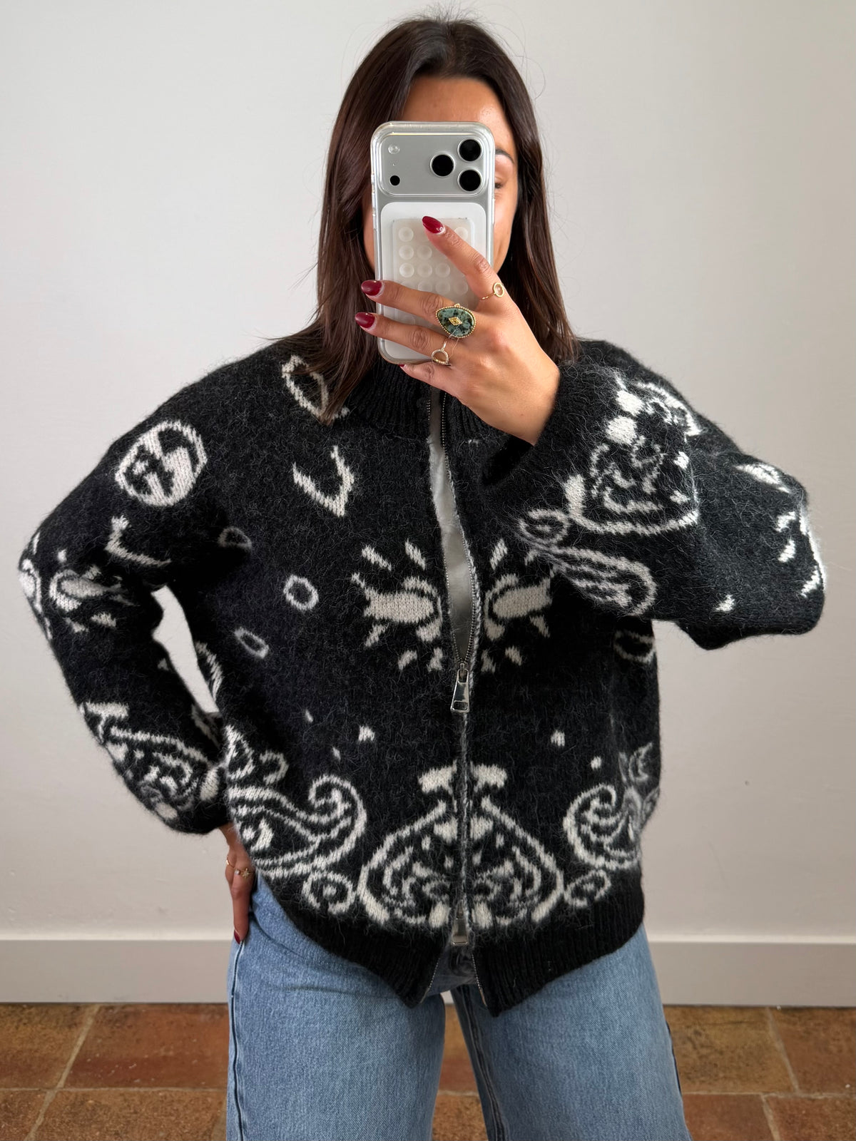 Gilet Manon - noir