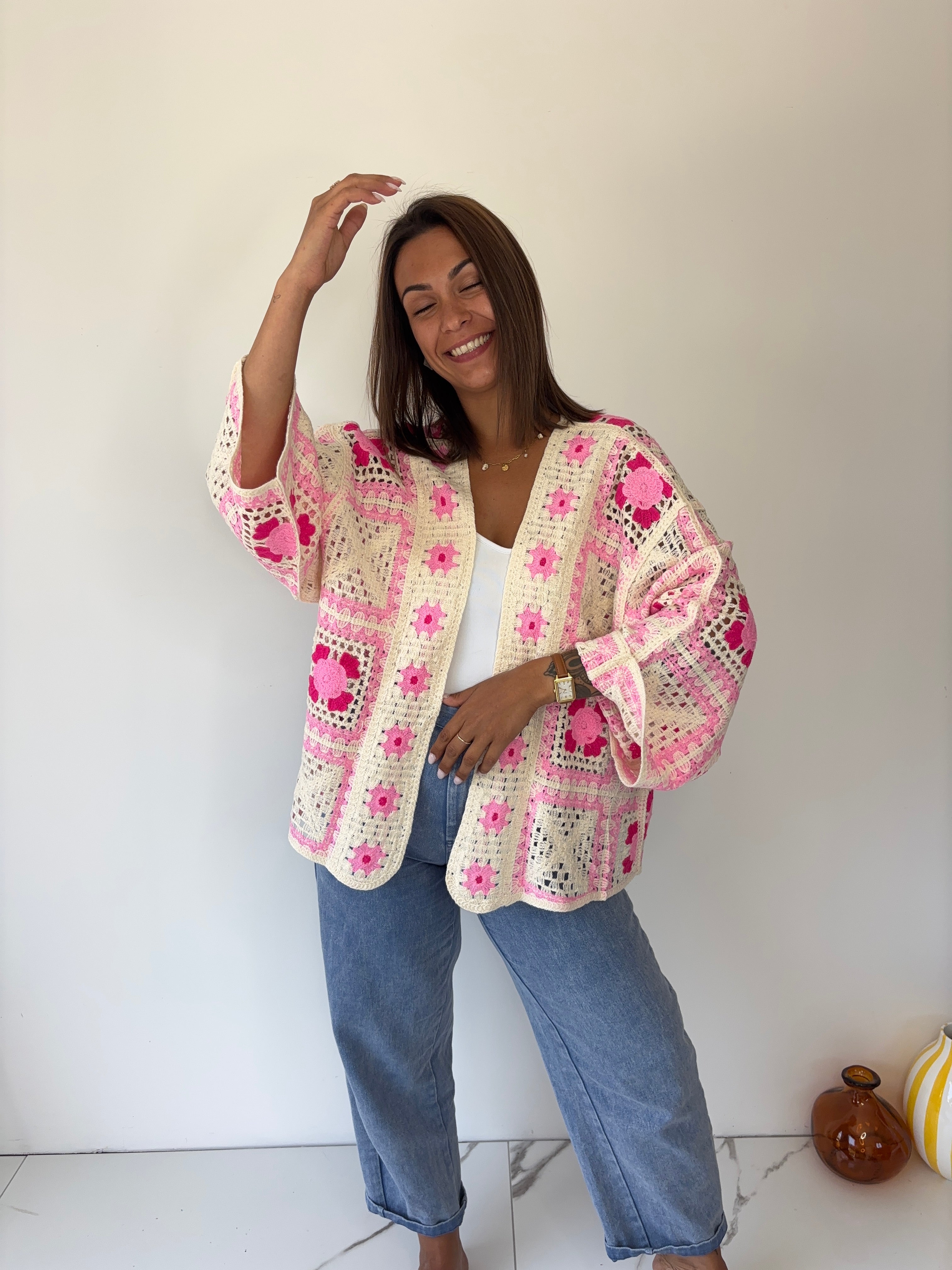 Gilet Clovis - rose