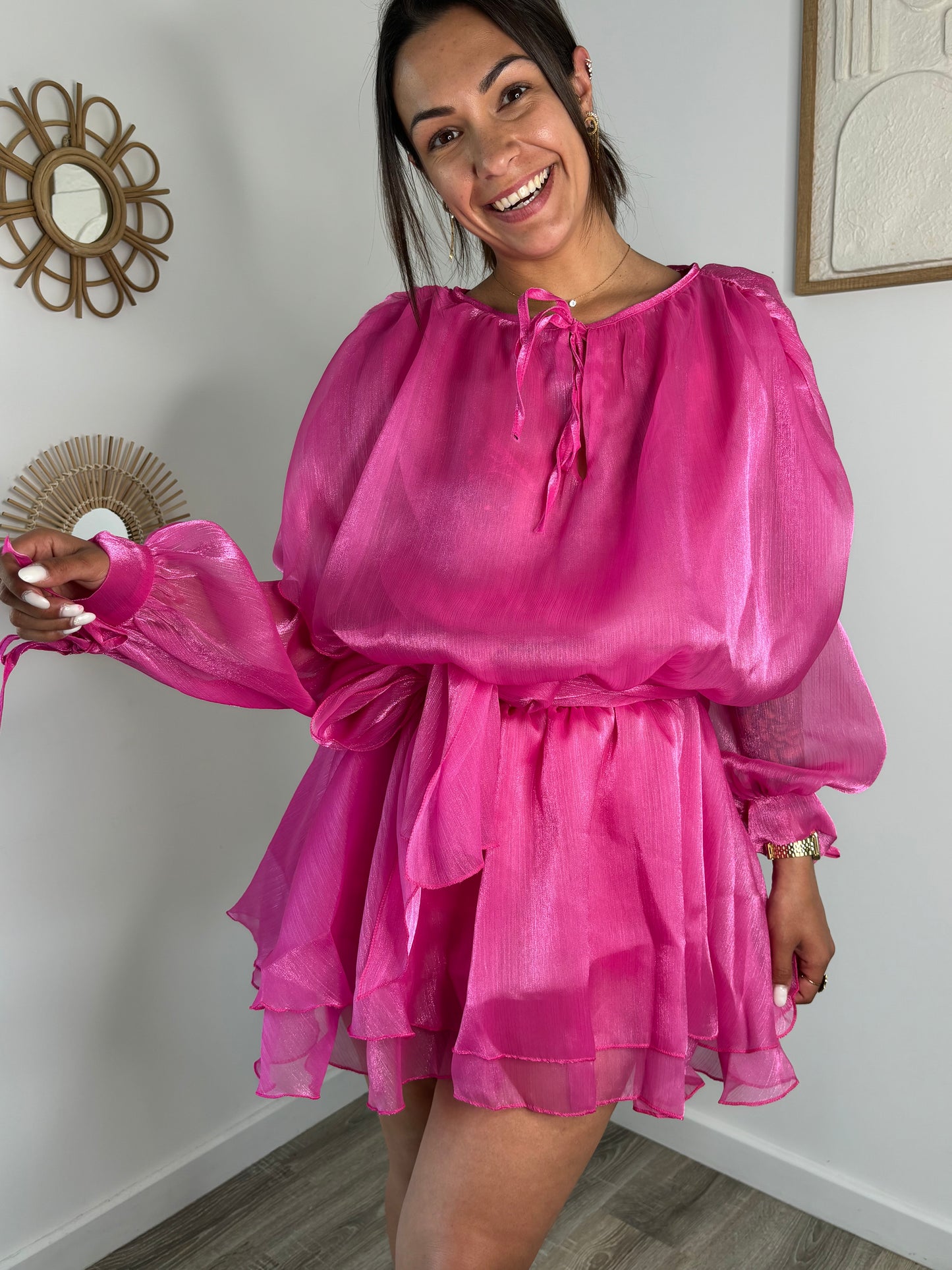 Robe Angélique - rose