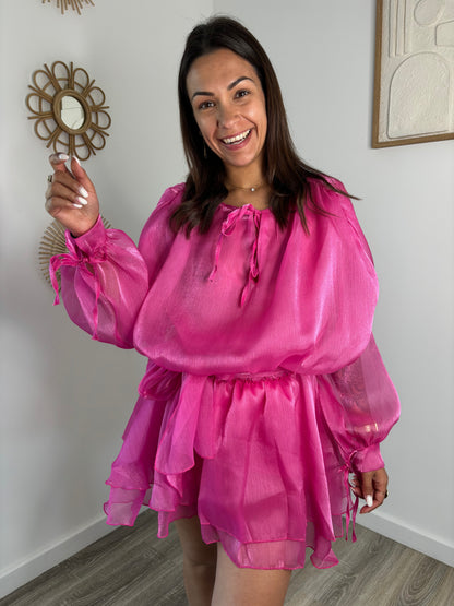 Robe Angélique - rose