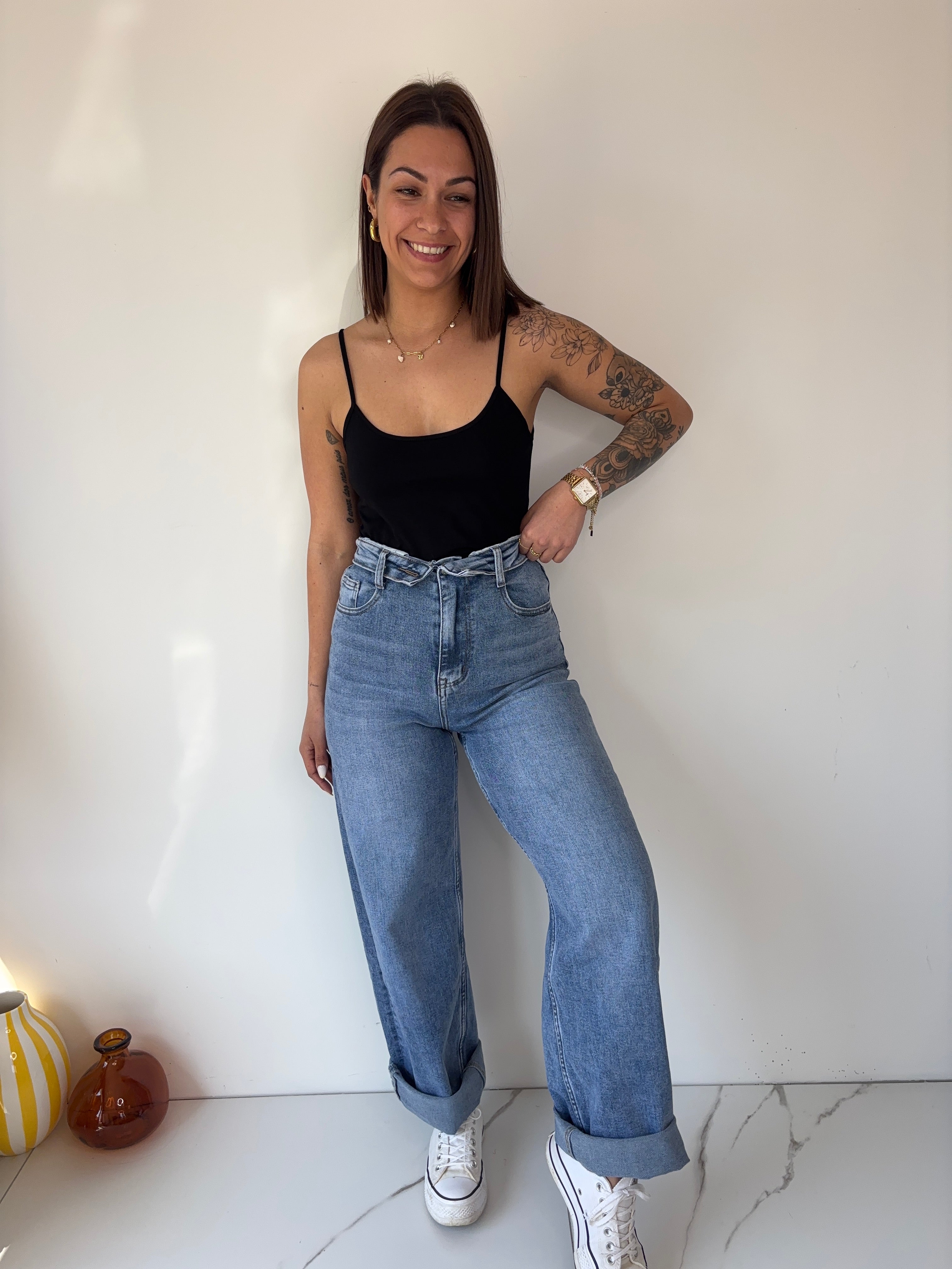 Jeans Belinda - bleu