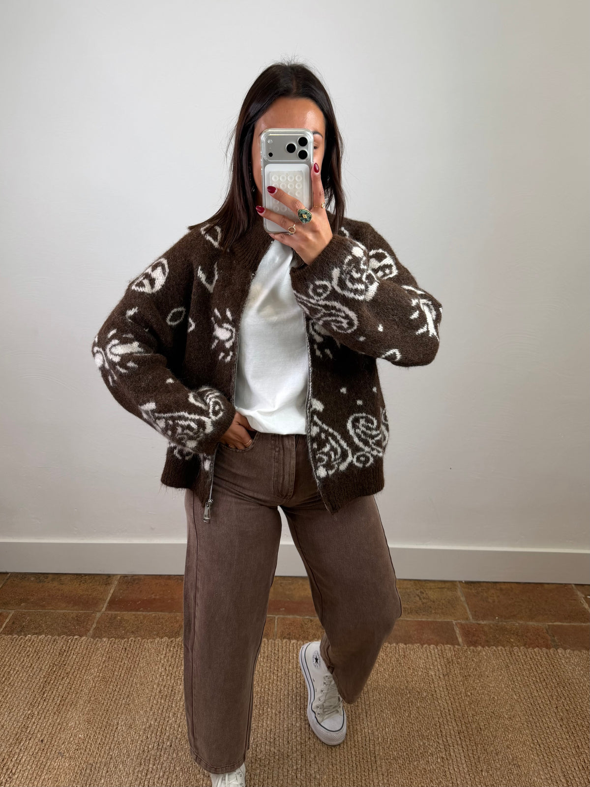Gilet Manon - marron