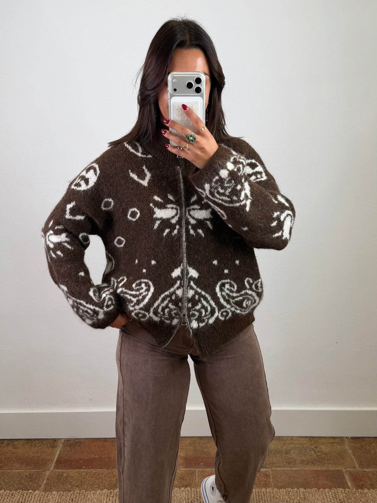 Gilet Manon - marron