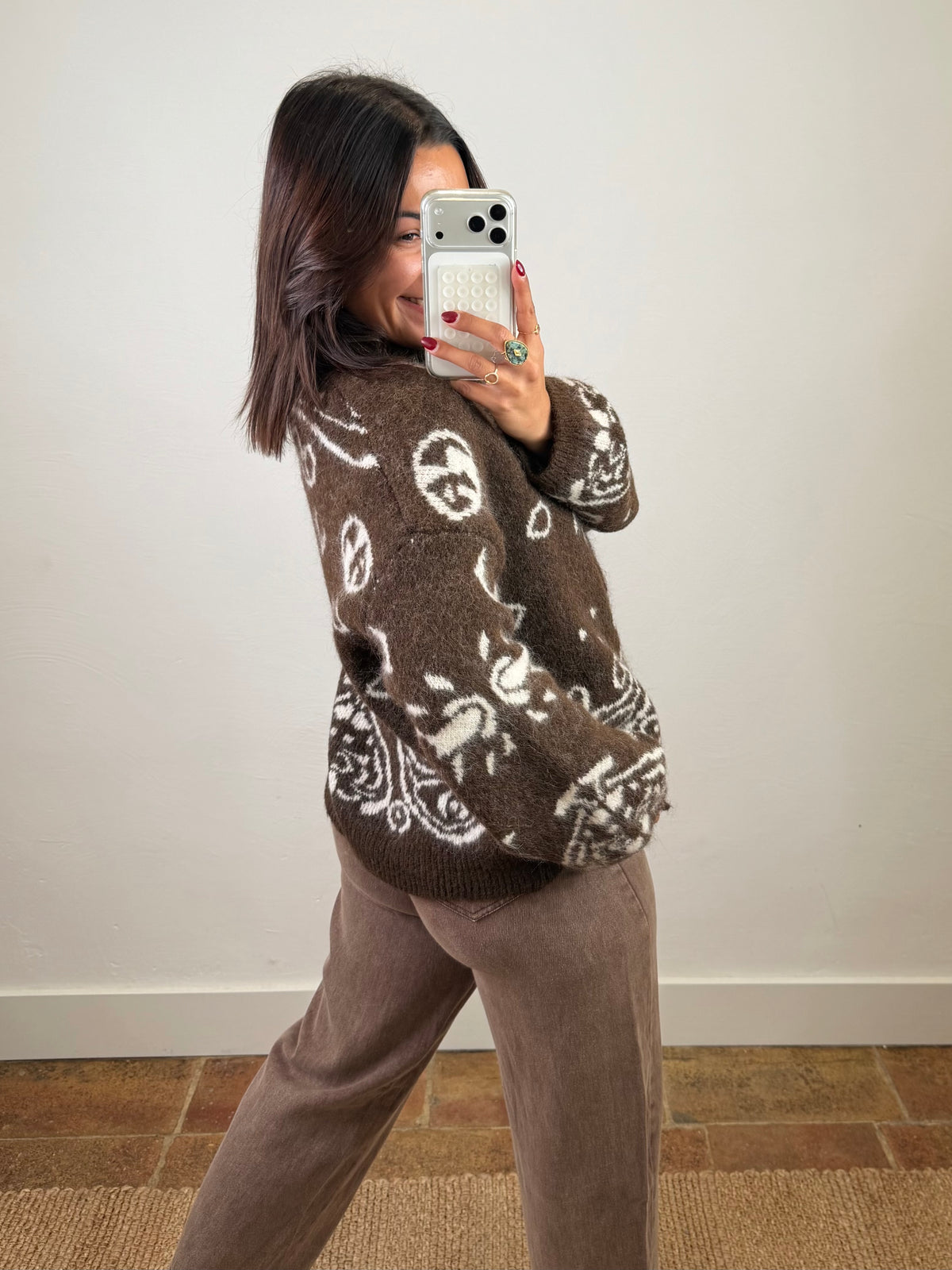Gilet Manon - marron