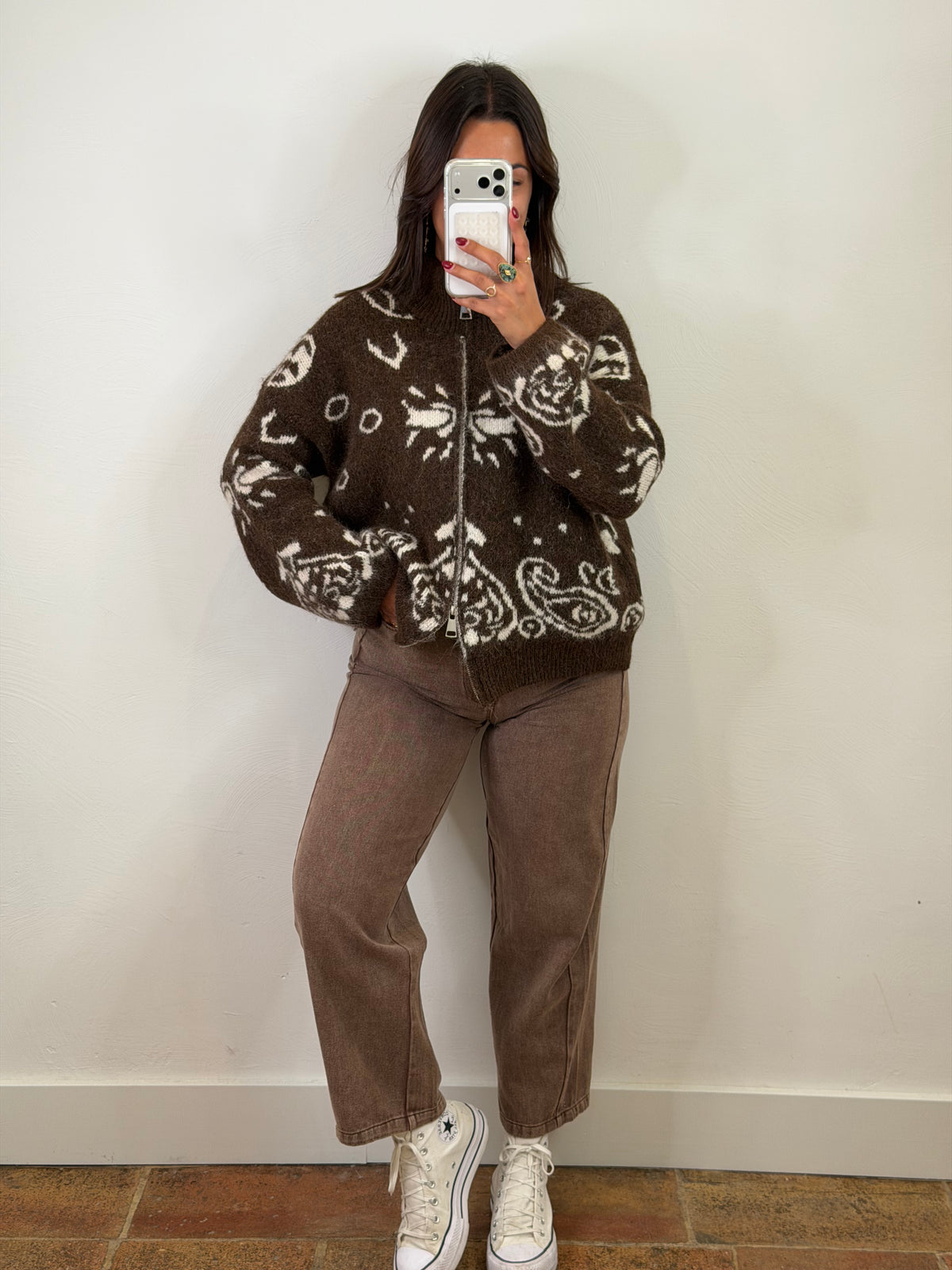 Gilet Manon - marron