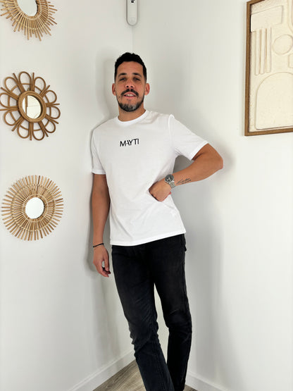 T-shirt COLORS unisexe -blanc