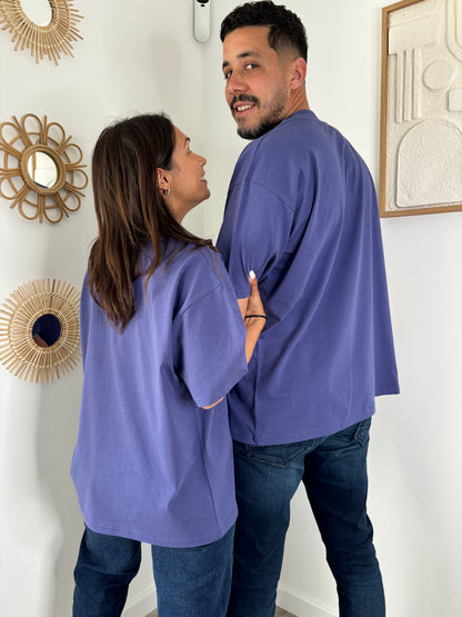 T-shirt MOUMOUTE unisexe - bleu