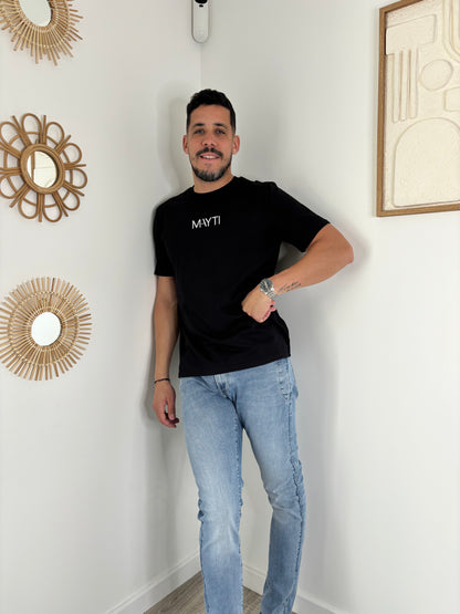 T-shirt COLORS unisexe - noir