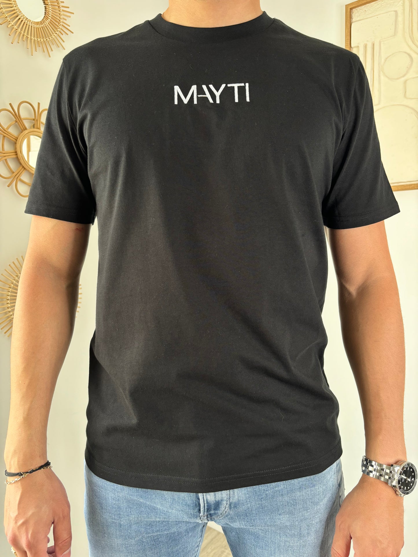 T-shirt COLORS unisexe - noir