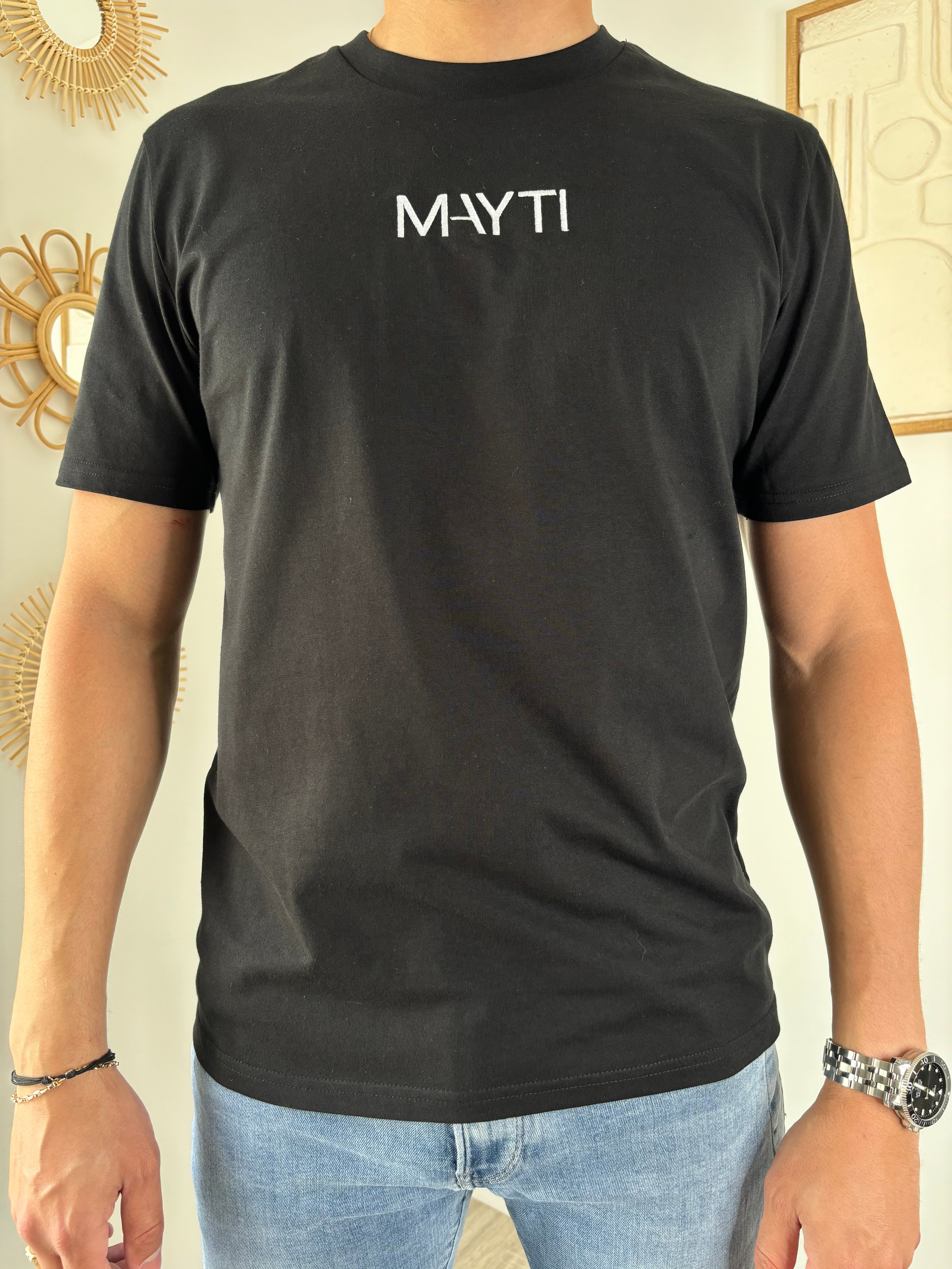T-shirt COLORS unisexe - noir