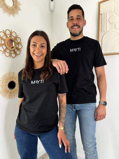 T-shirt COLORS unisexe - noir