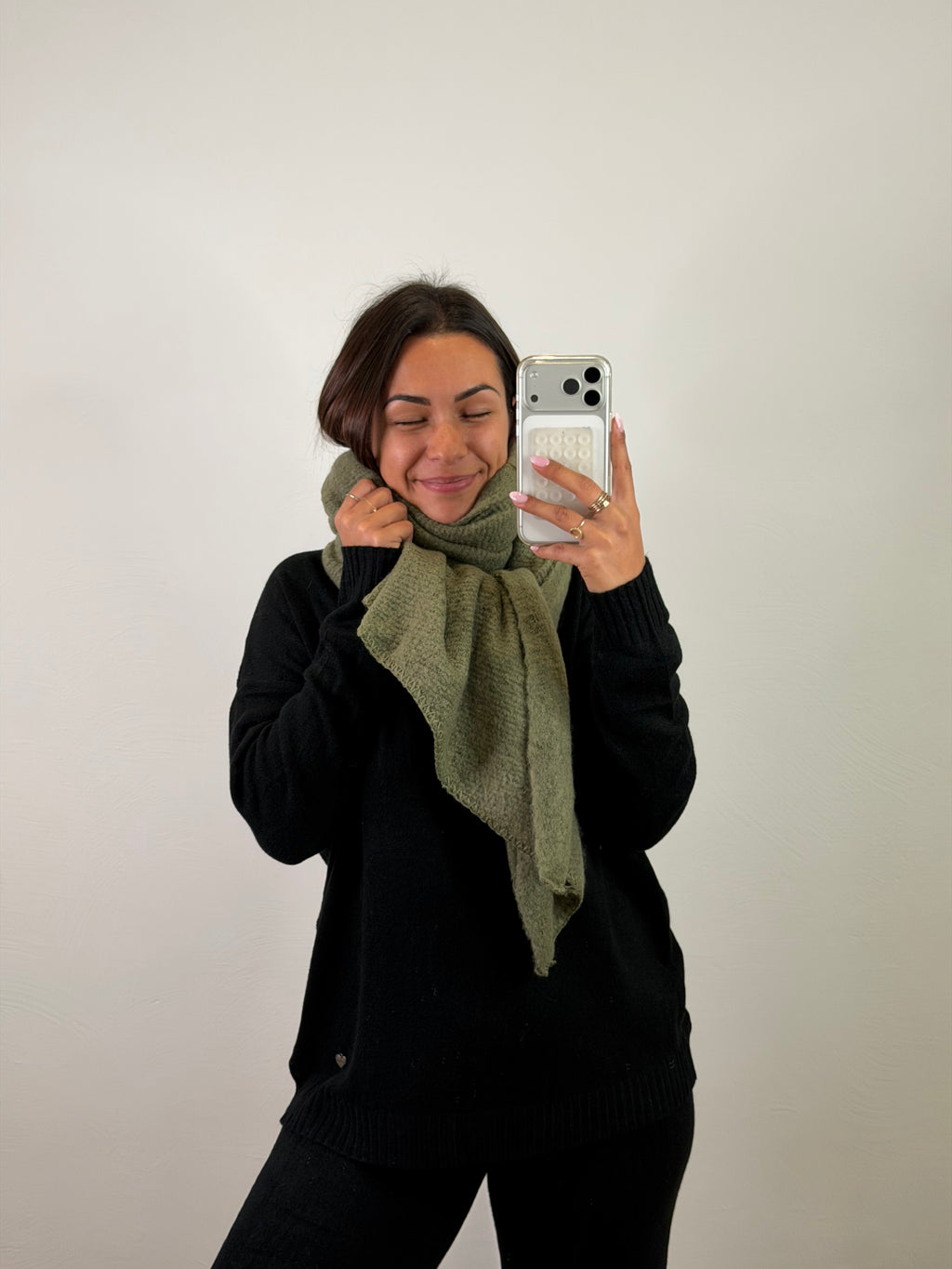 Écharpe Emy - kaki