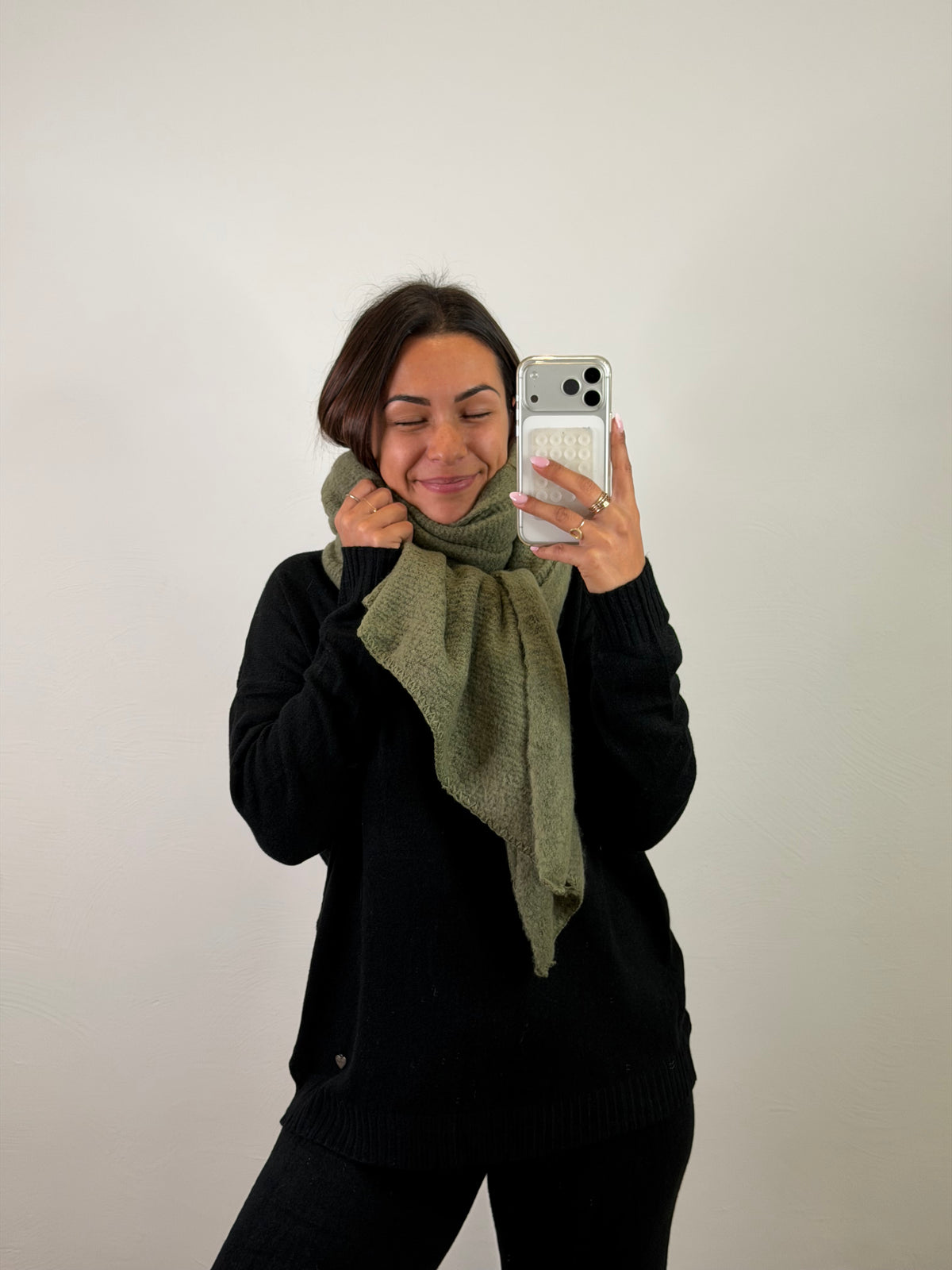 Écharpe Emy - kaki
