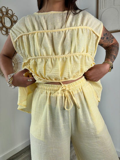 Pantalon kessi - jaune