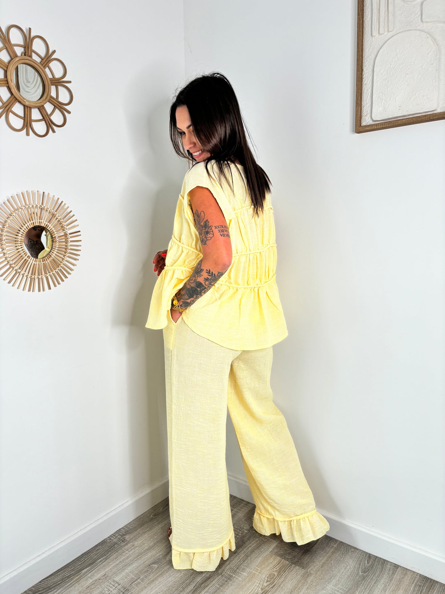 Pantalon kessi - jaune