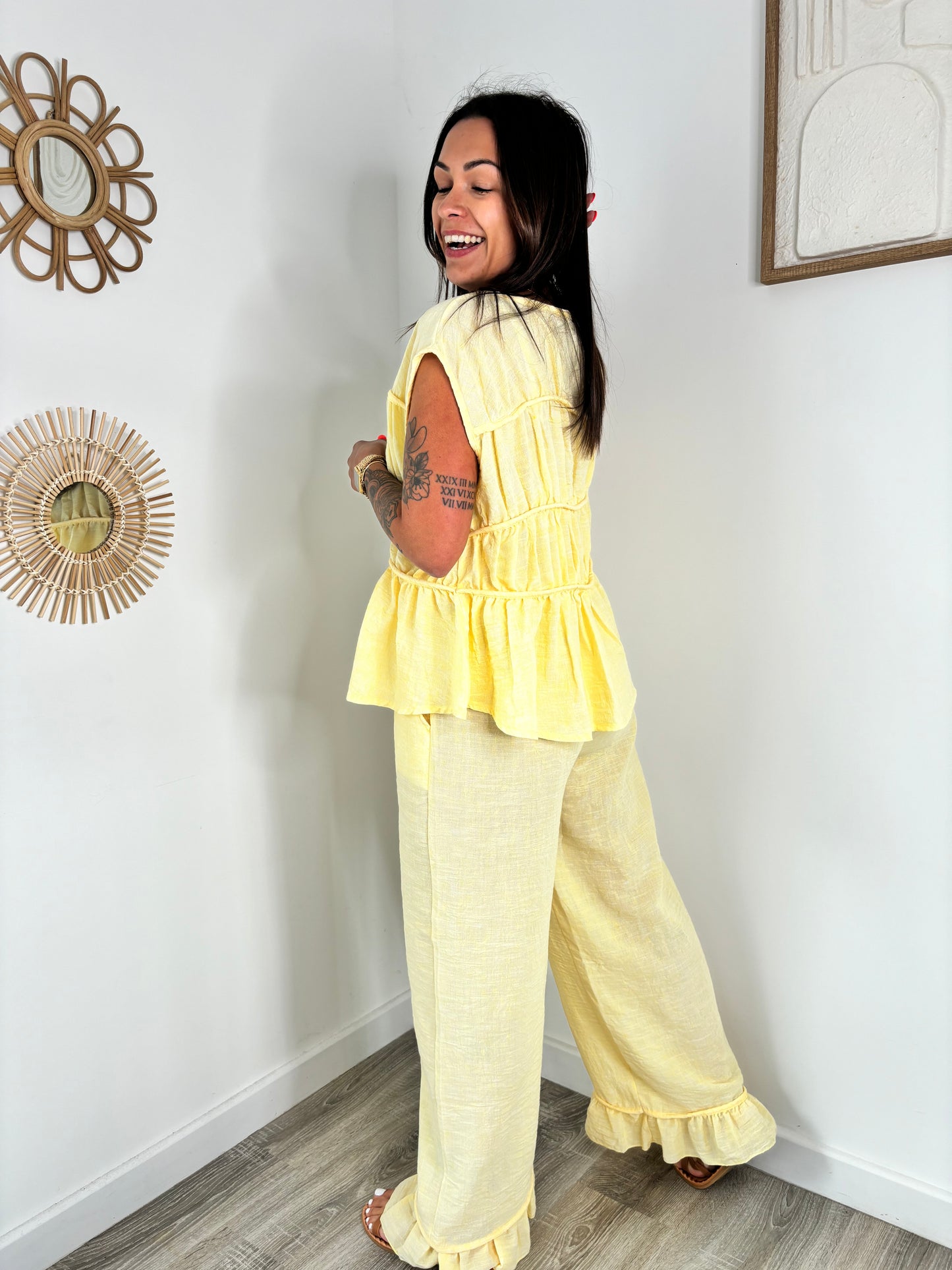 Pantalon kessi - jaune