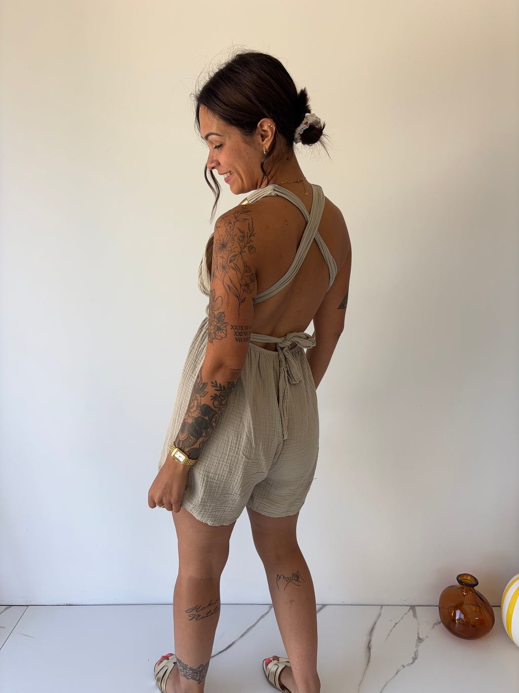 Combishort Vanessa - beige