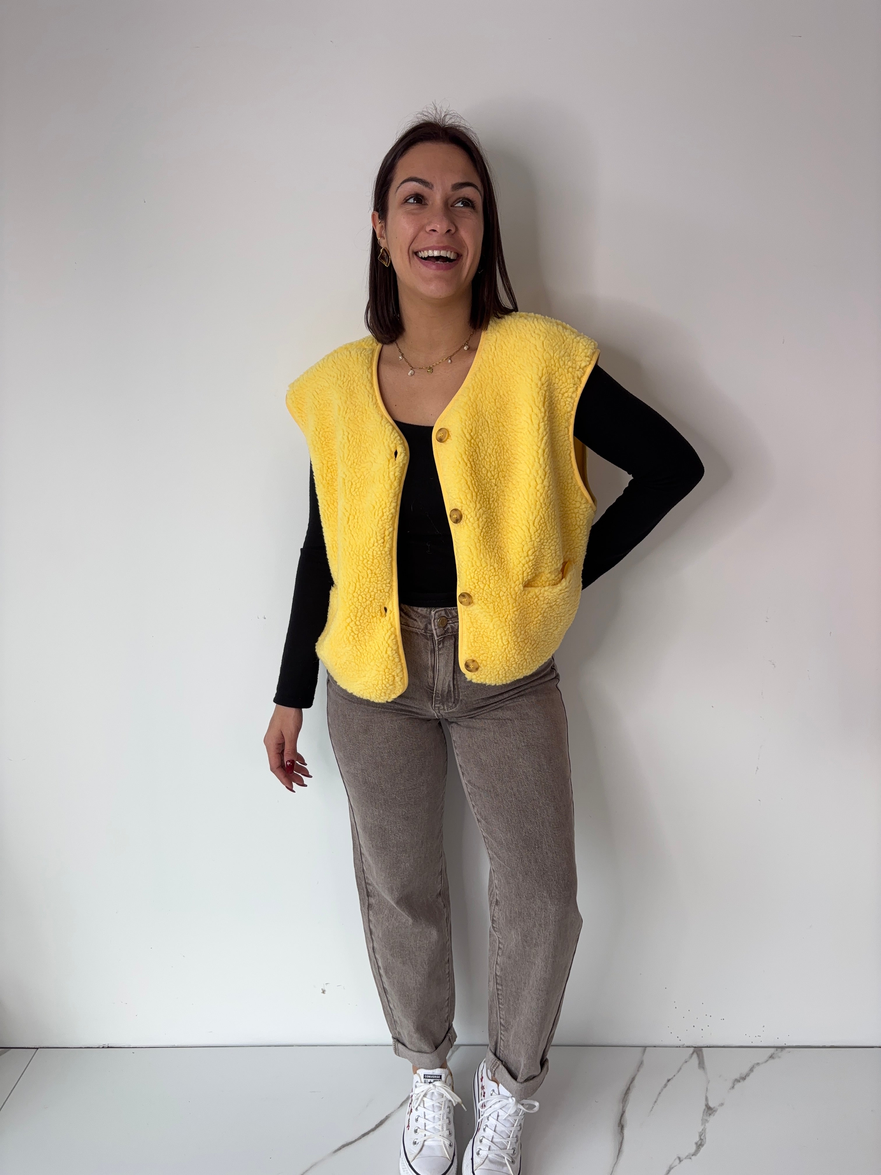 Gilet Veronika - jaune