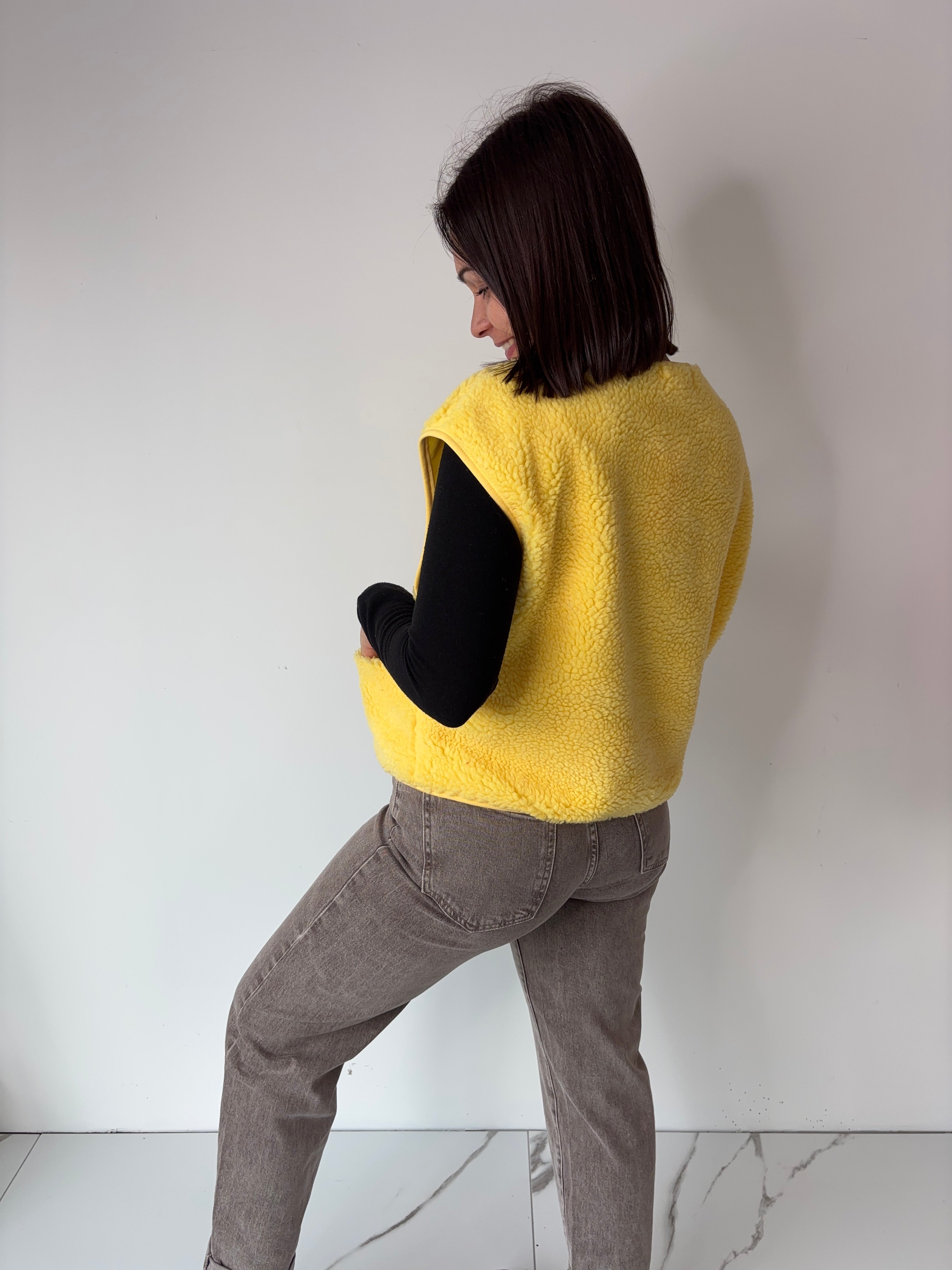 Gilet Veronika - jaune