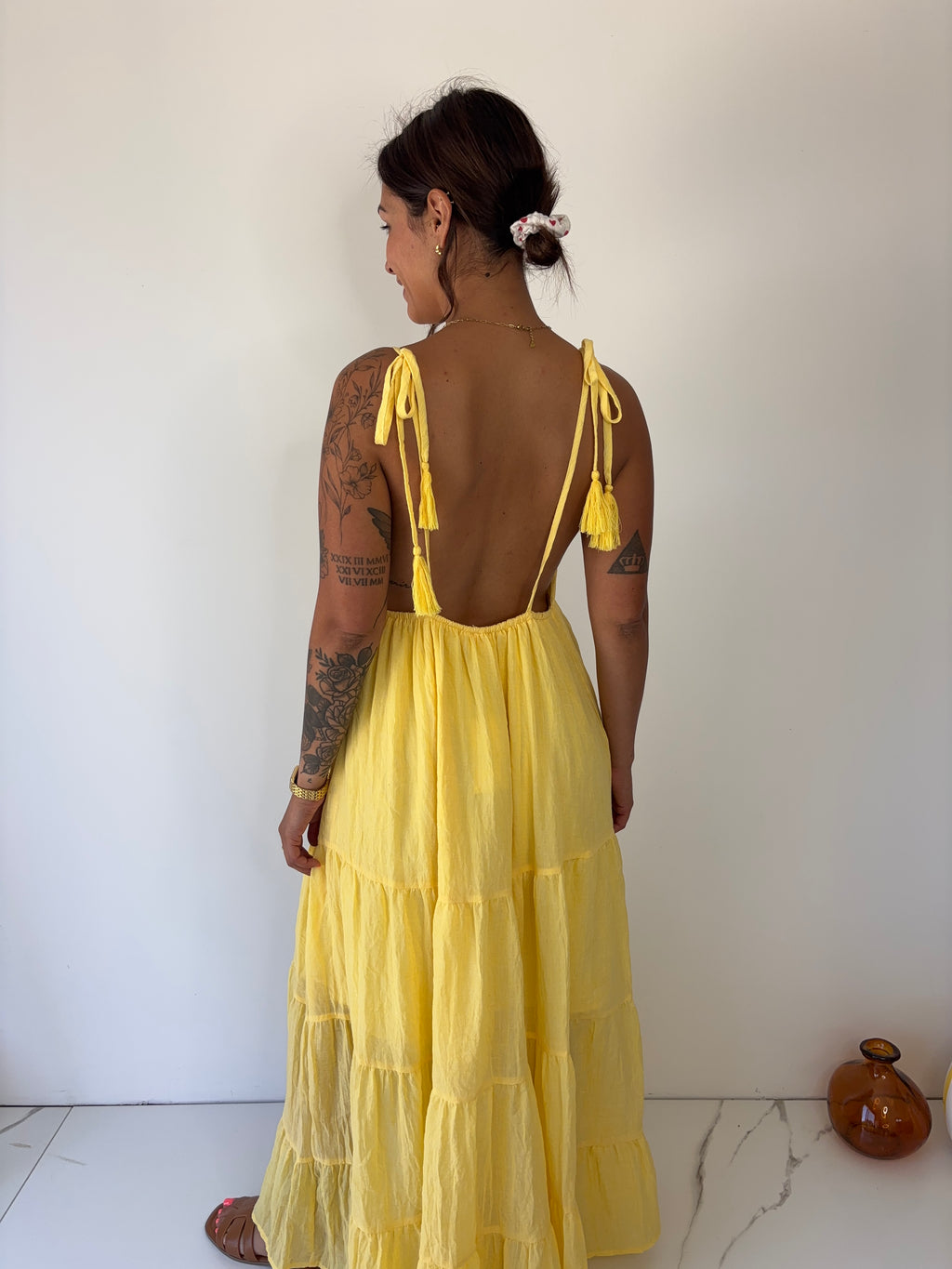 Robe Colette - jaune