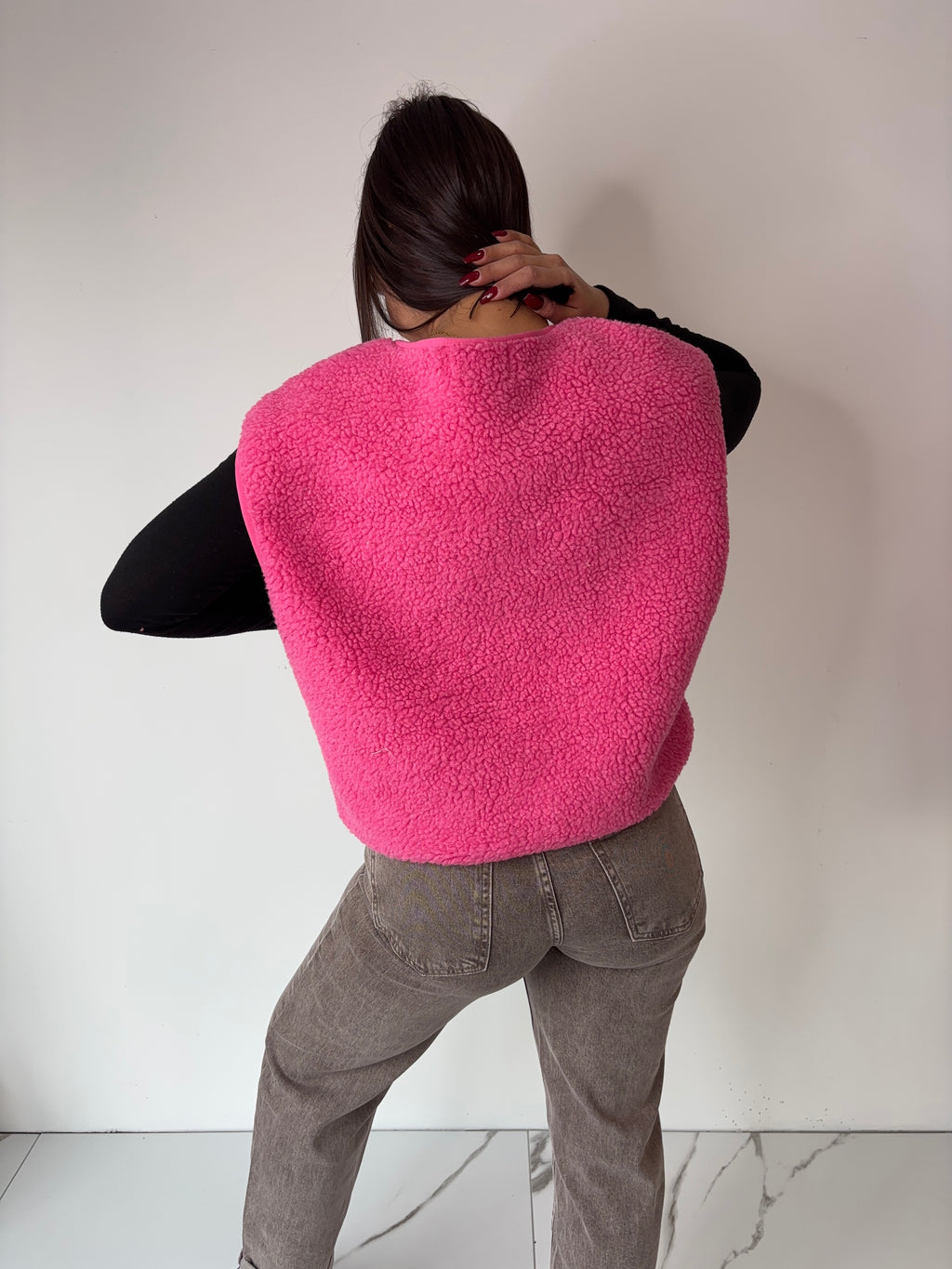 Gilet Veronika - fuchsia