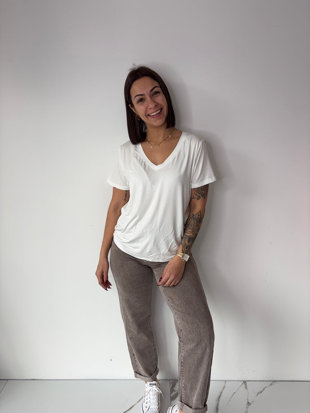 T-shirt Lola - blanc