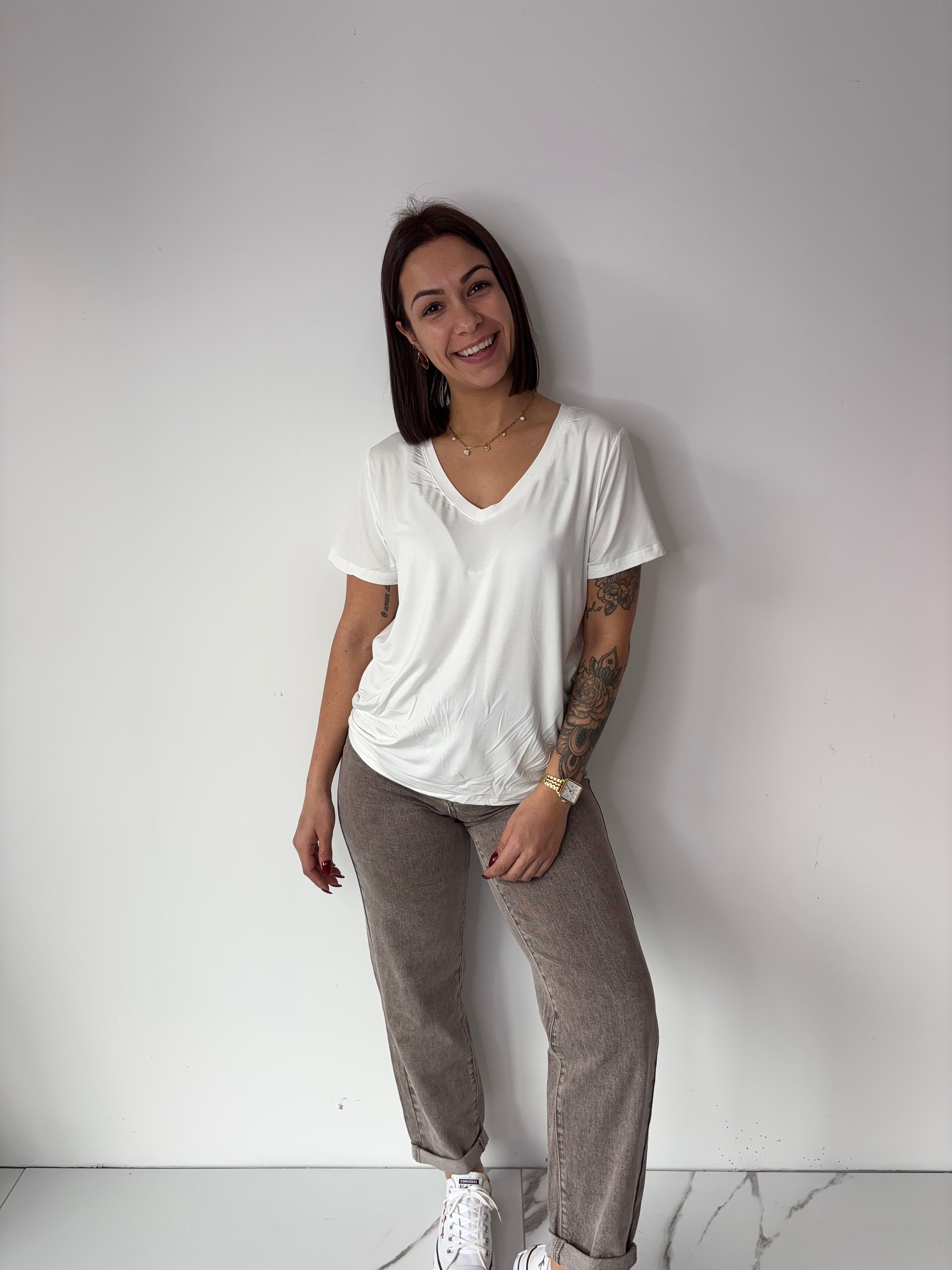 T-shirt Lola - blanc