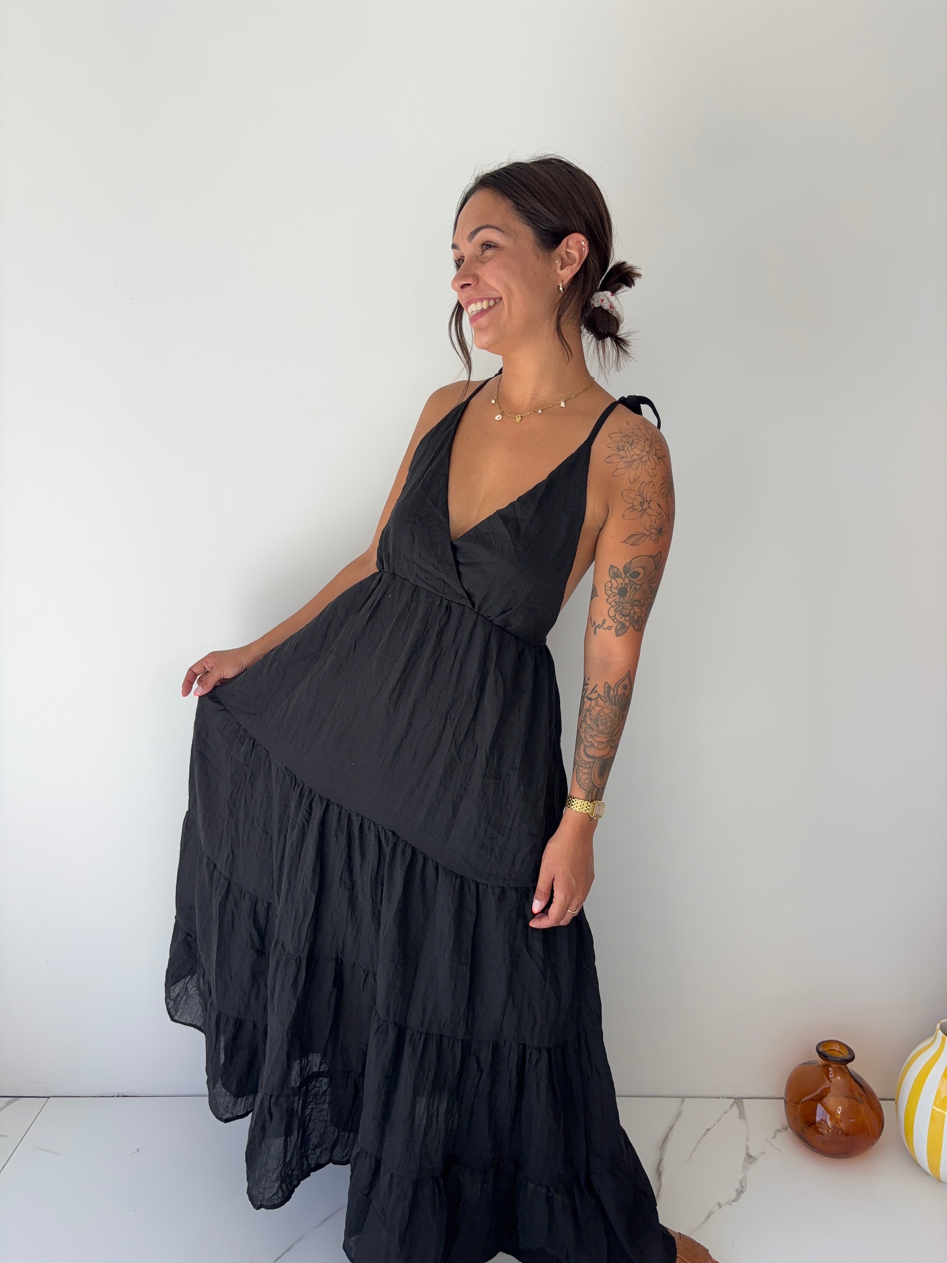 Robe Colette - noir