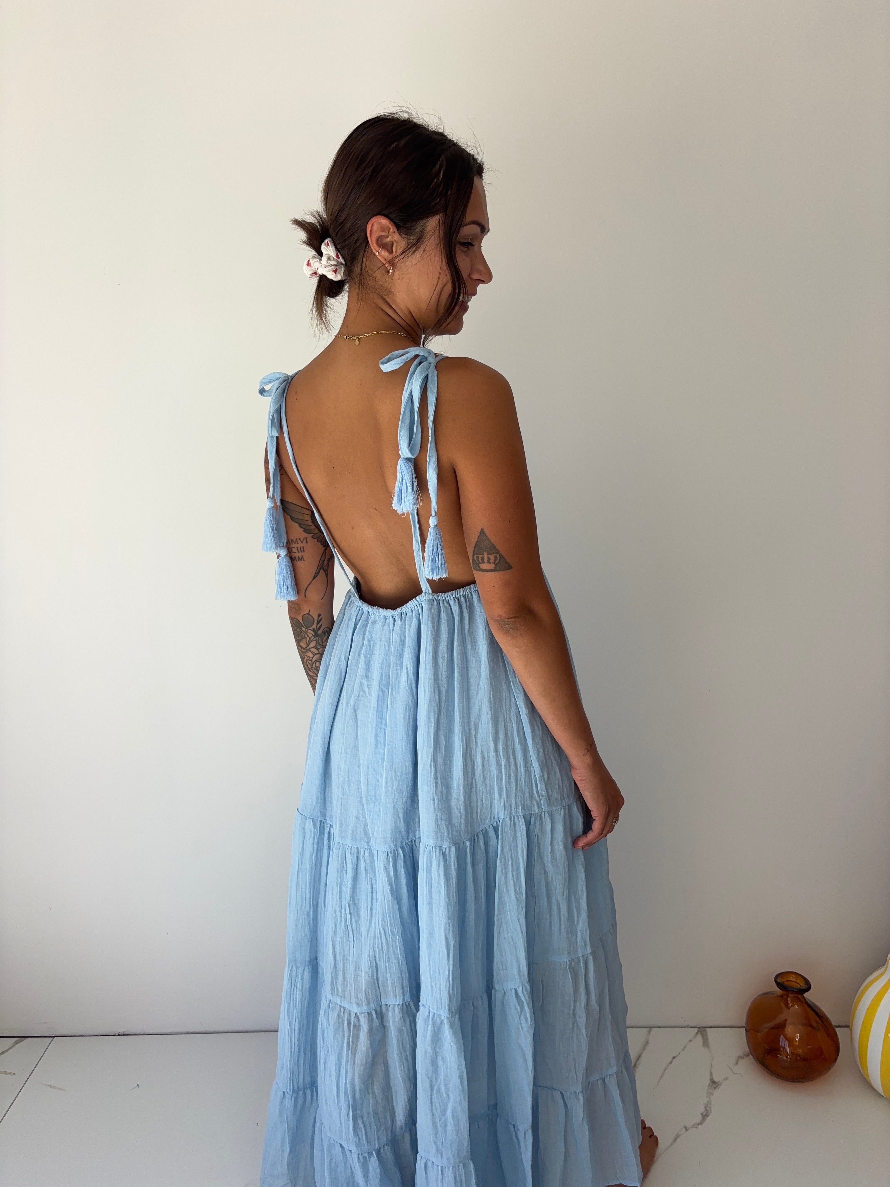 Robe Colette - bleu