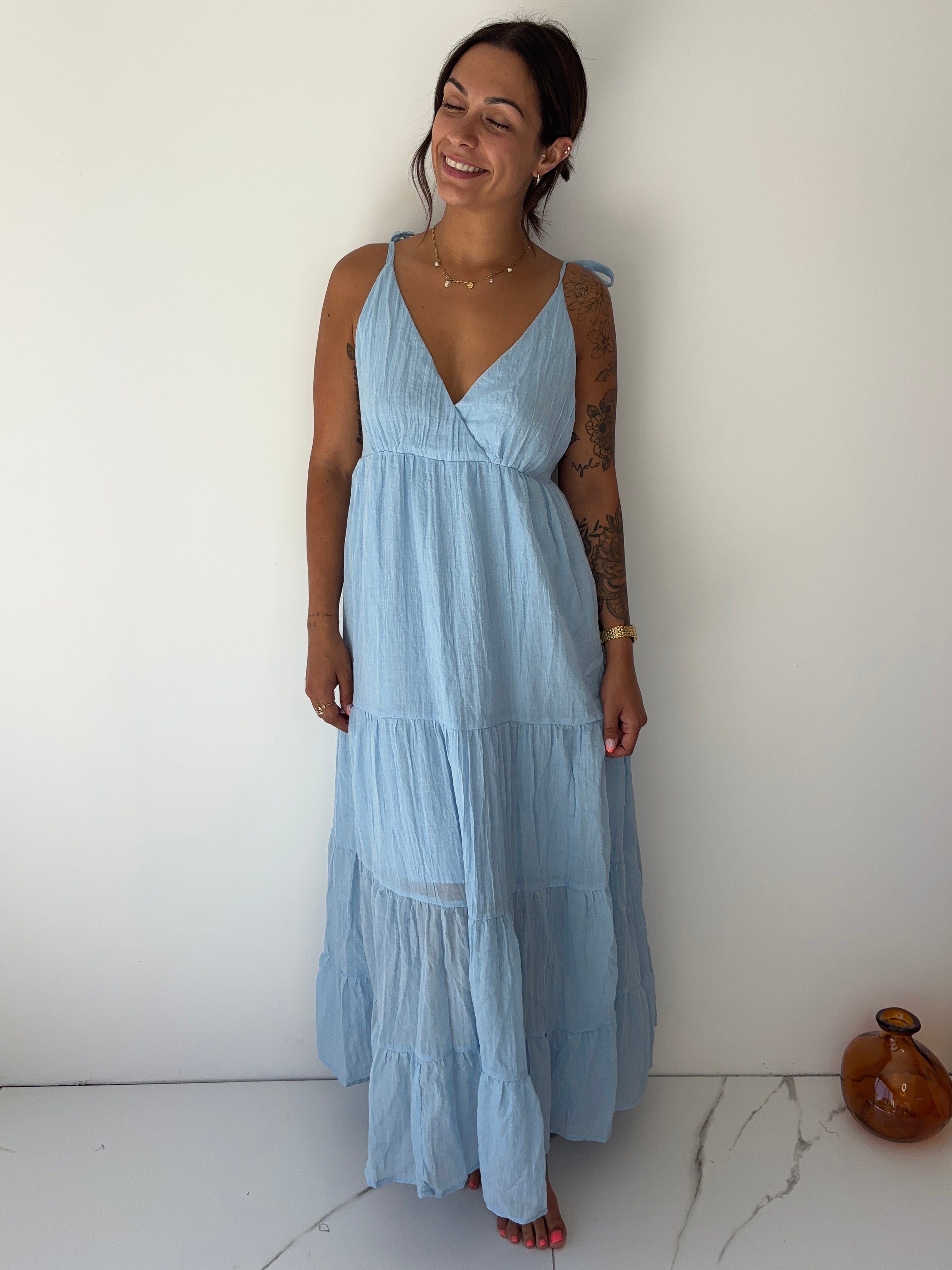 Robe Colette - bleu