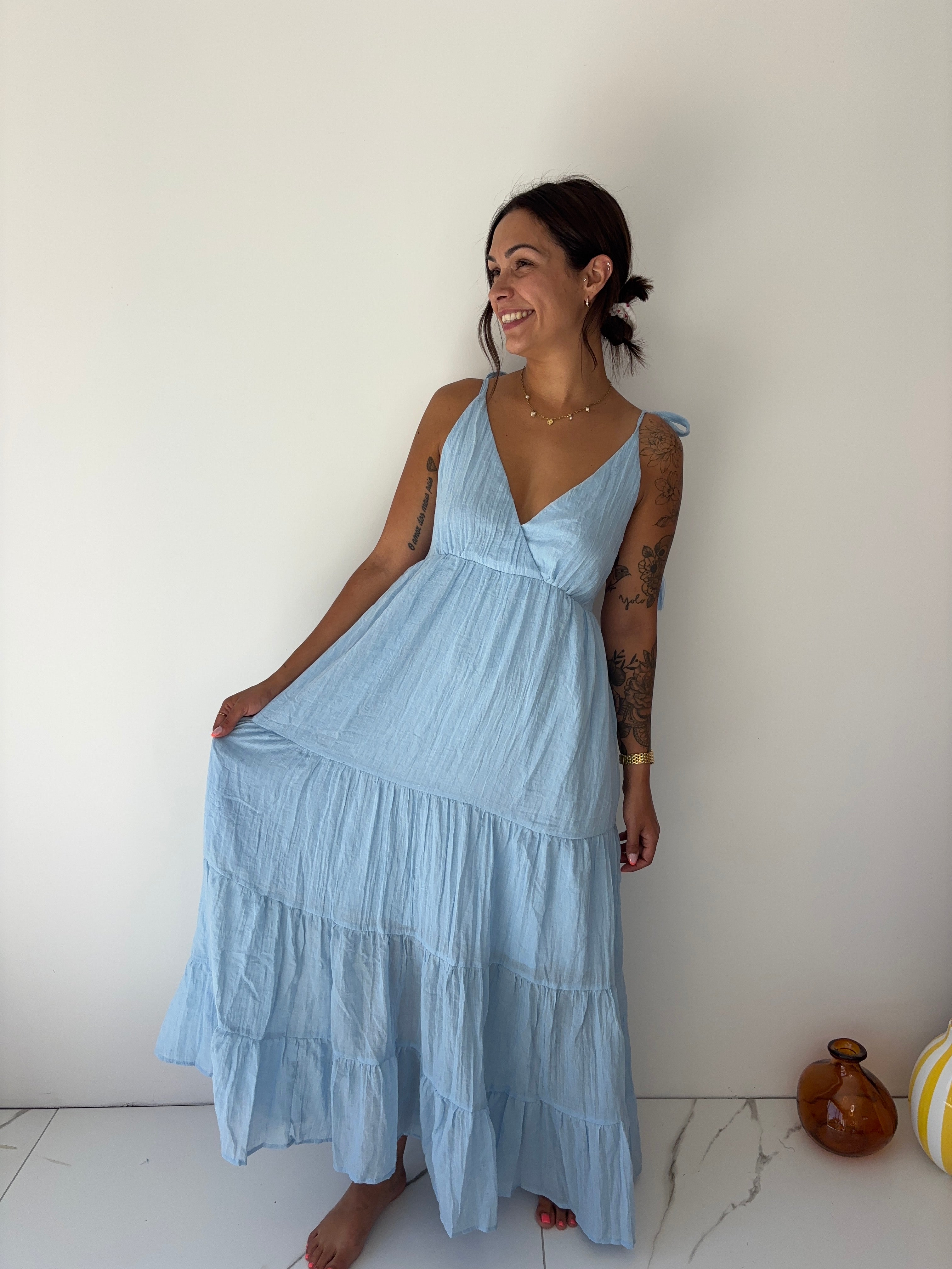 Robe Colette - bleu