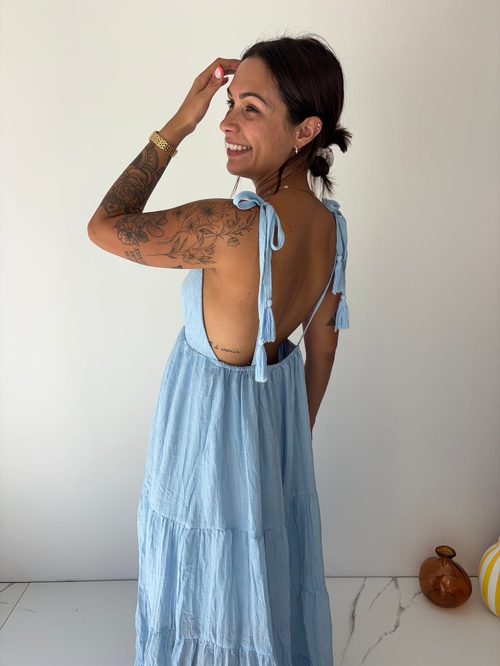 Robe Colette - bleu