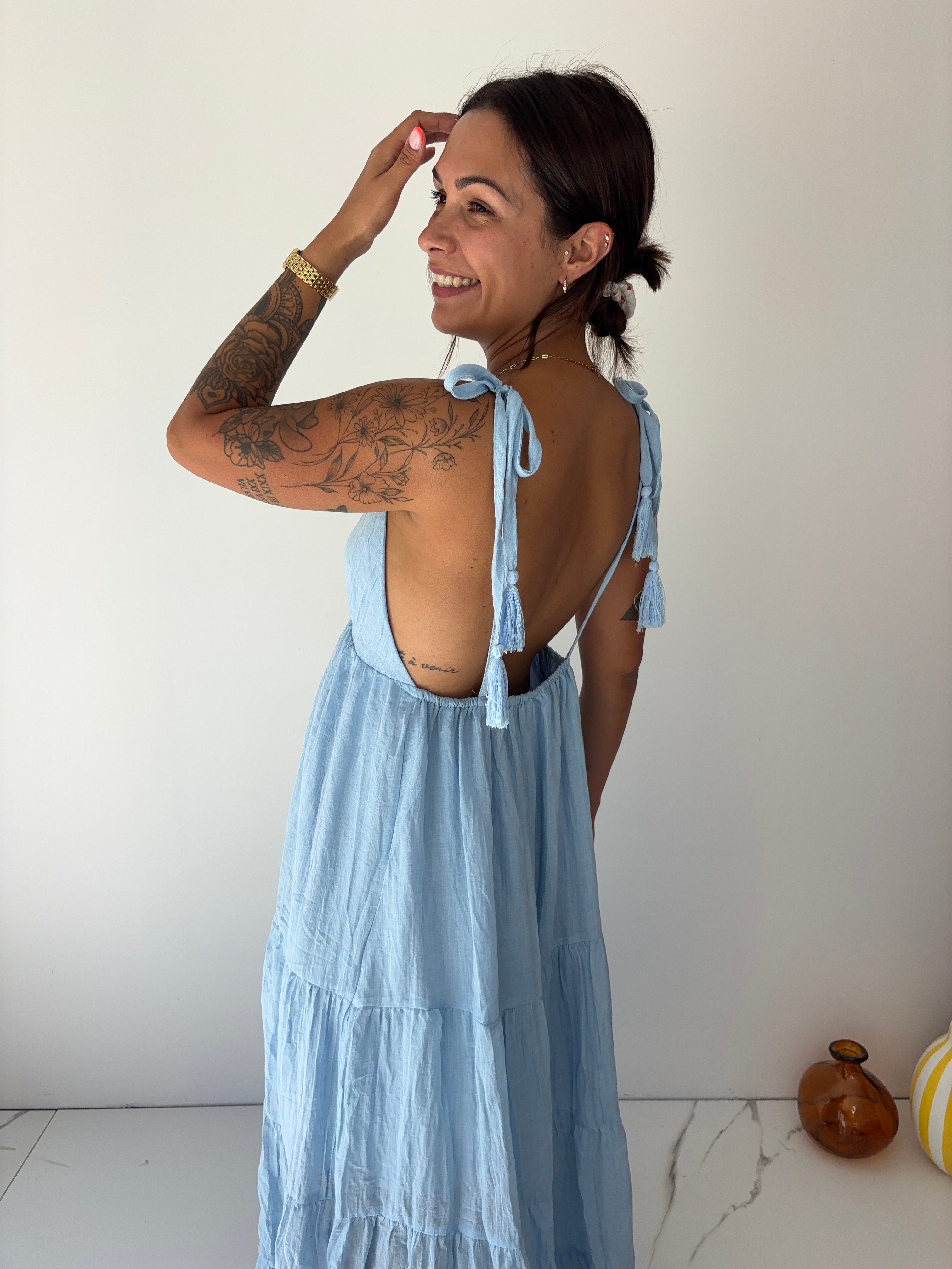 Robe Colette - bleu