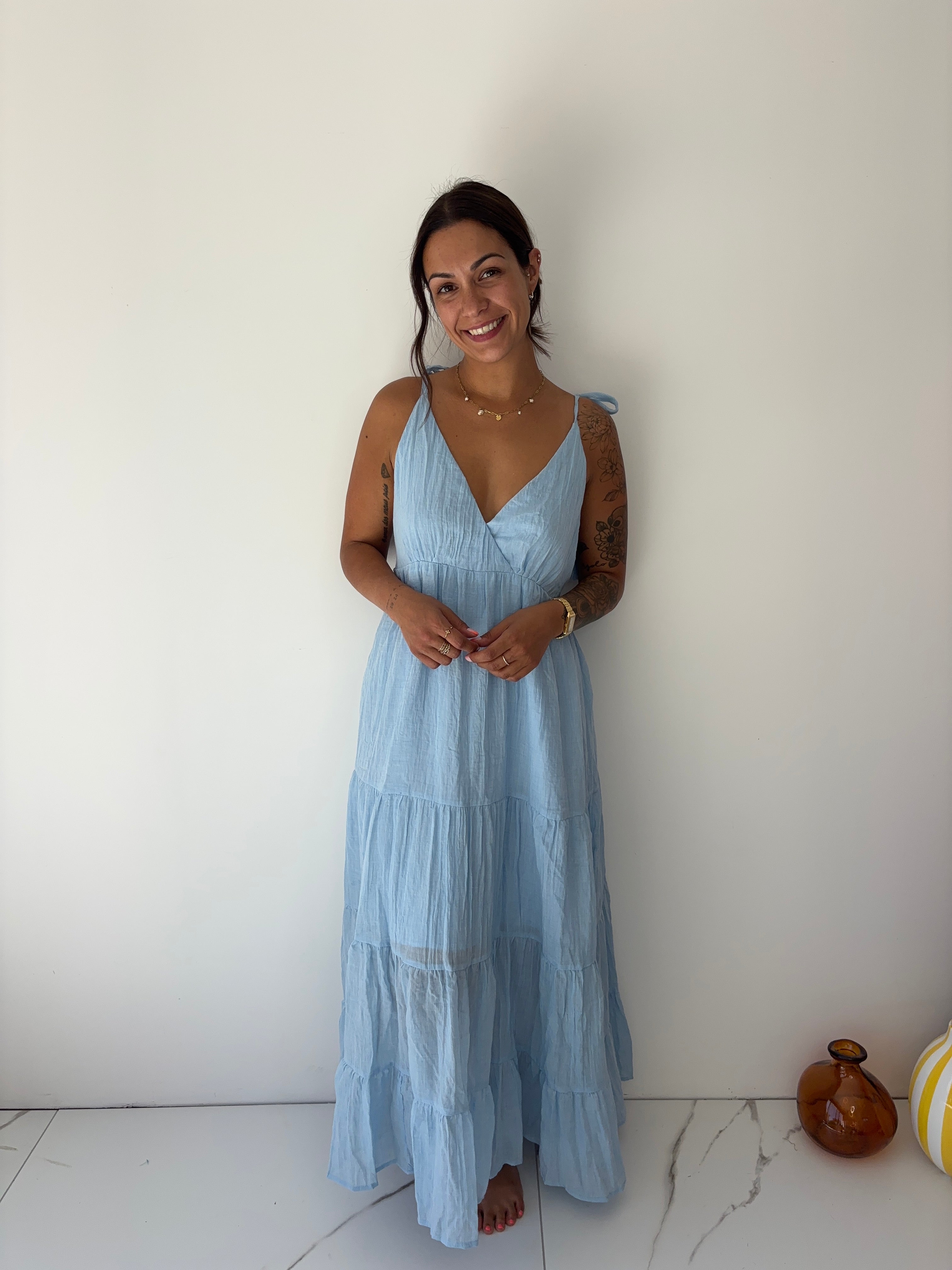Robe Colette - bleu