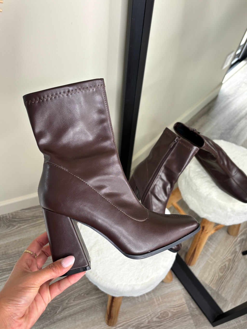 Talons Lou - marron