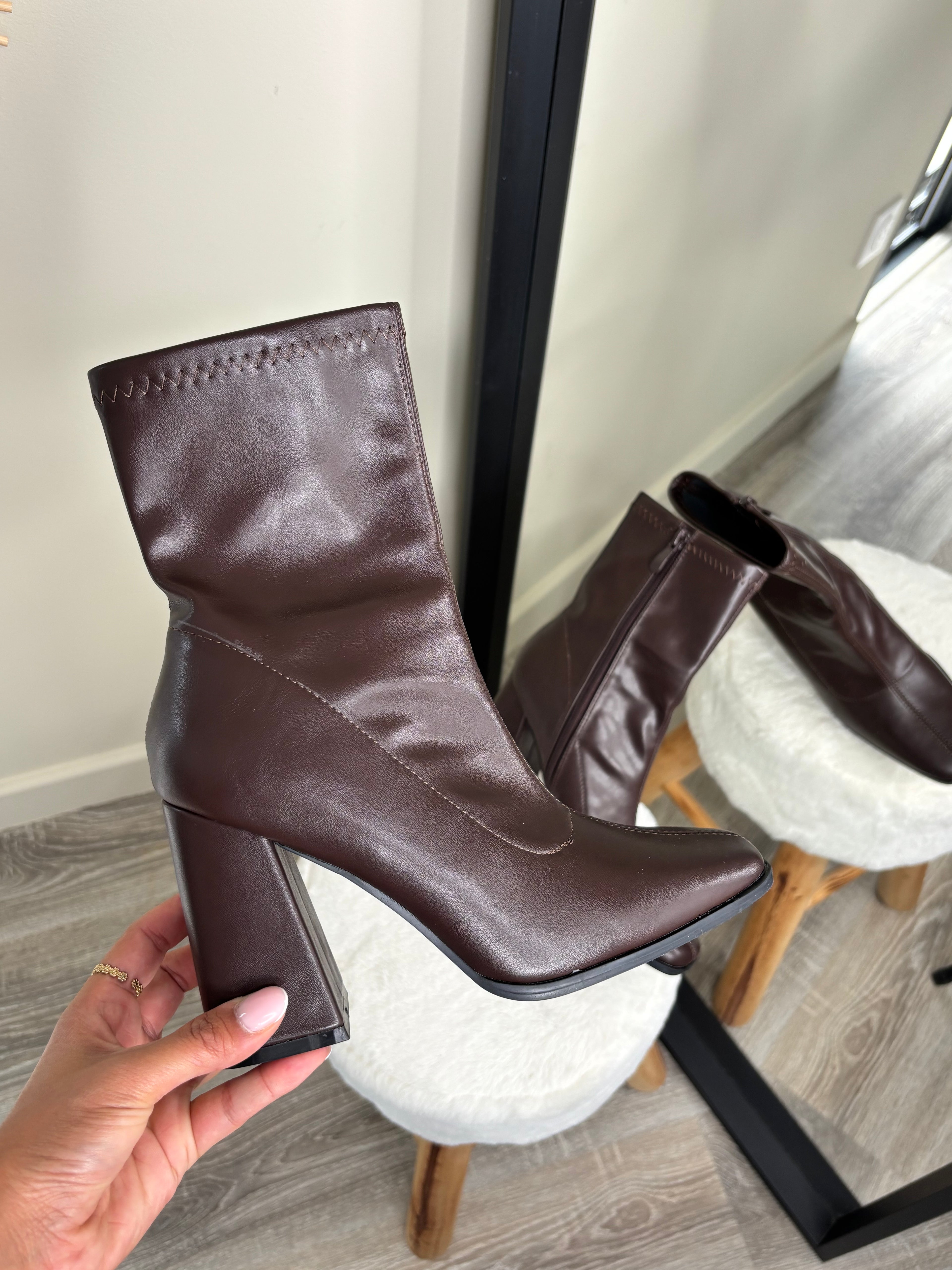 Talons Lou - marron