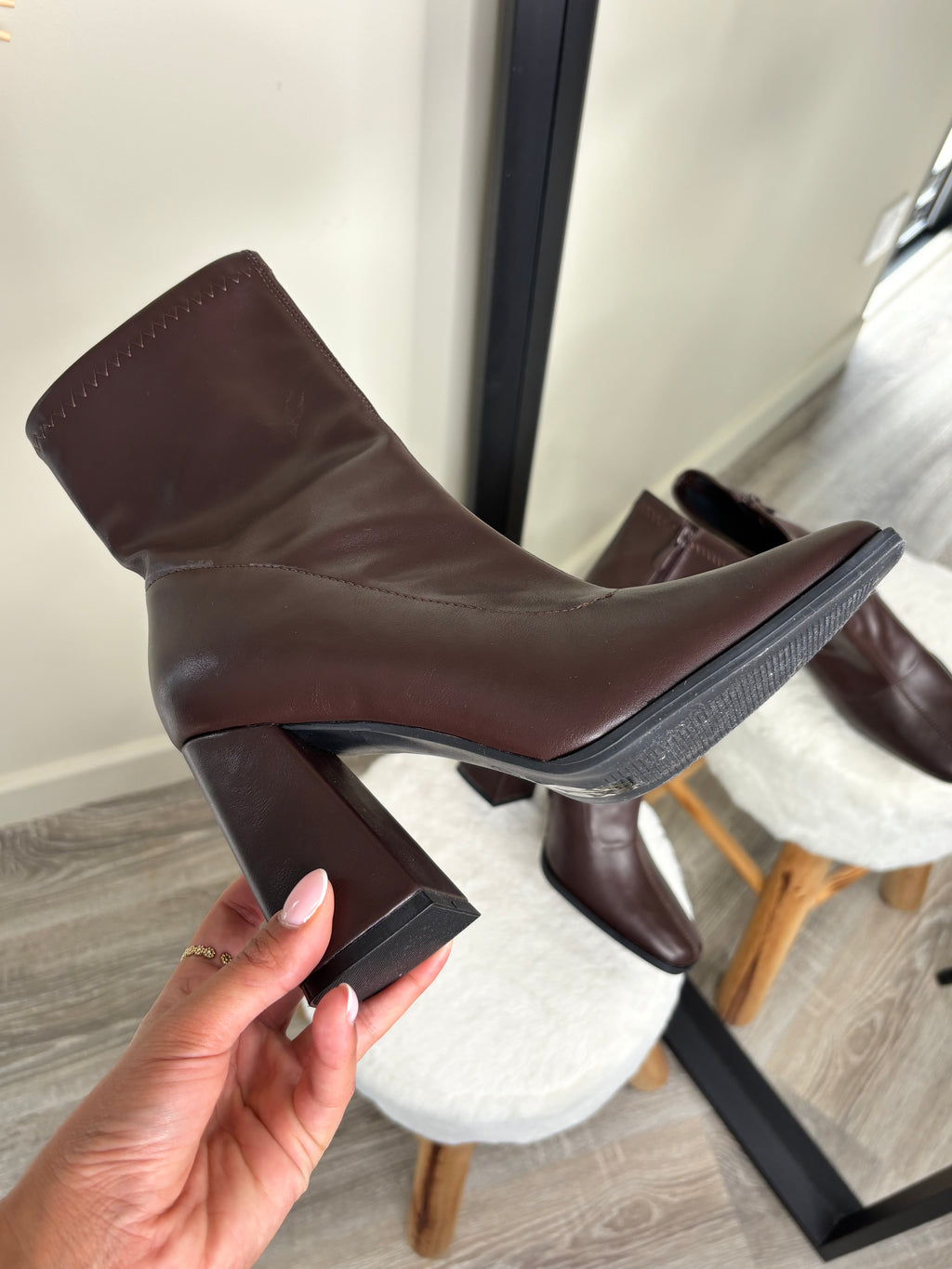 Talons Lou - marron