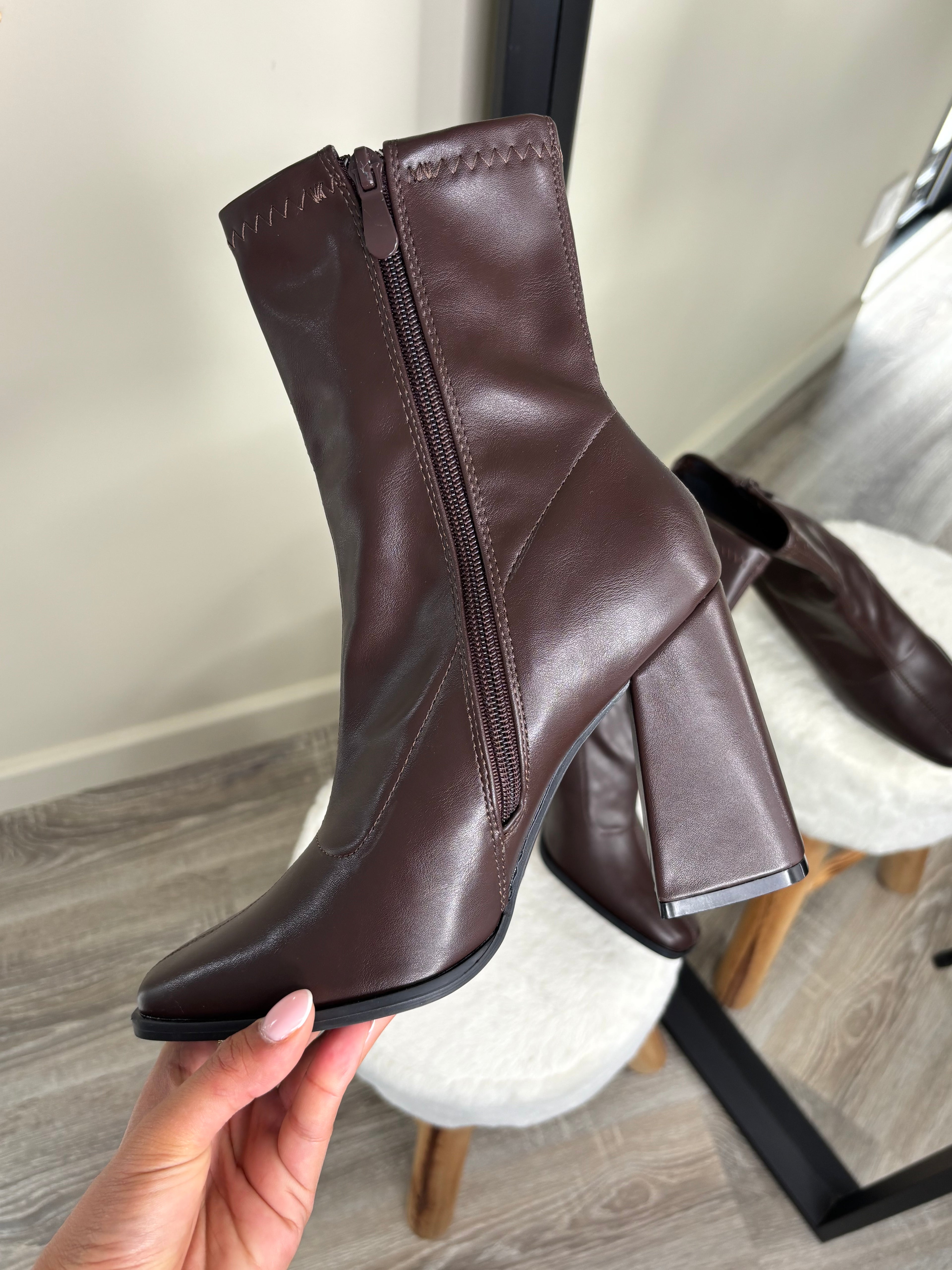 Talons Lou - marron