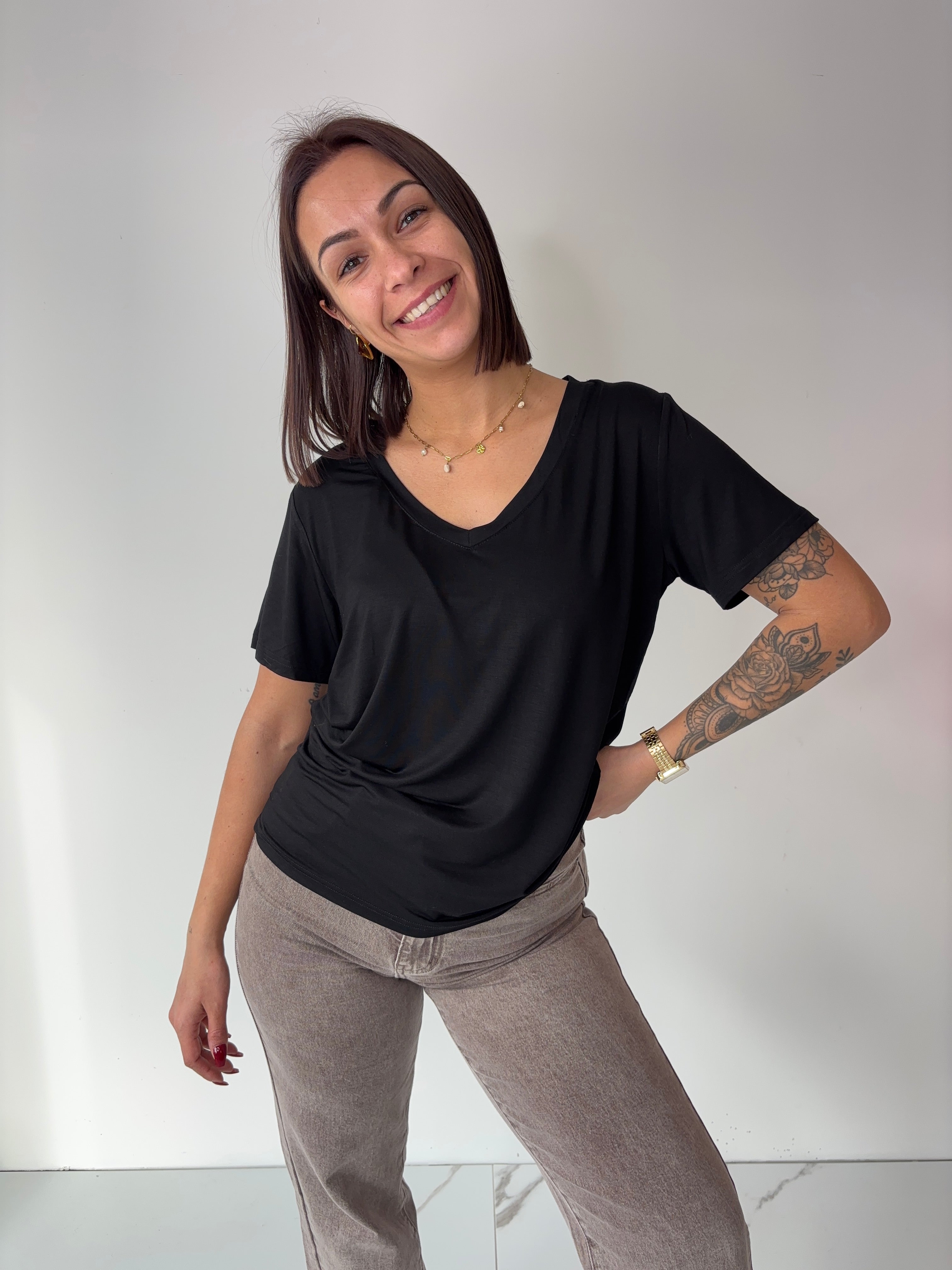 T-shirt Lola - noir