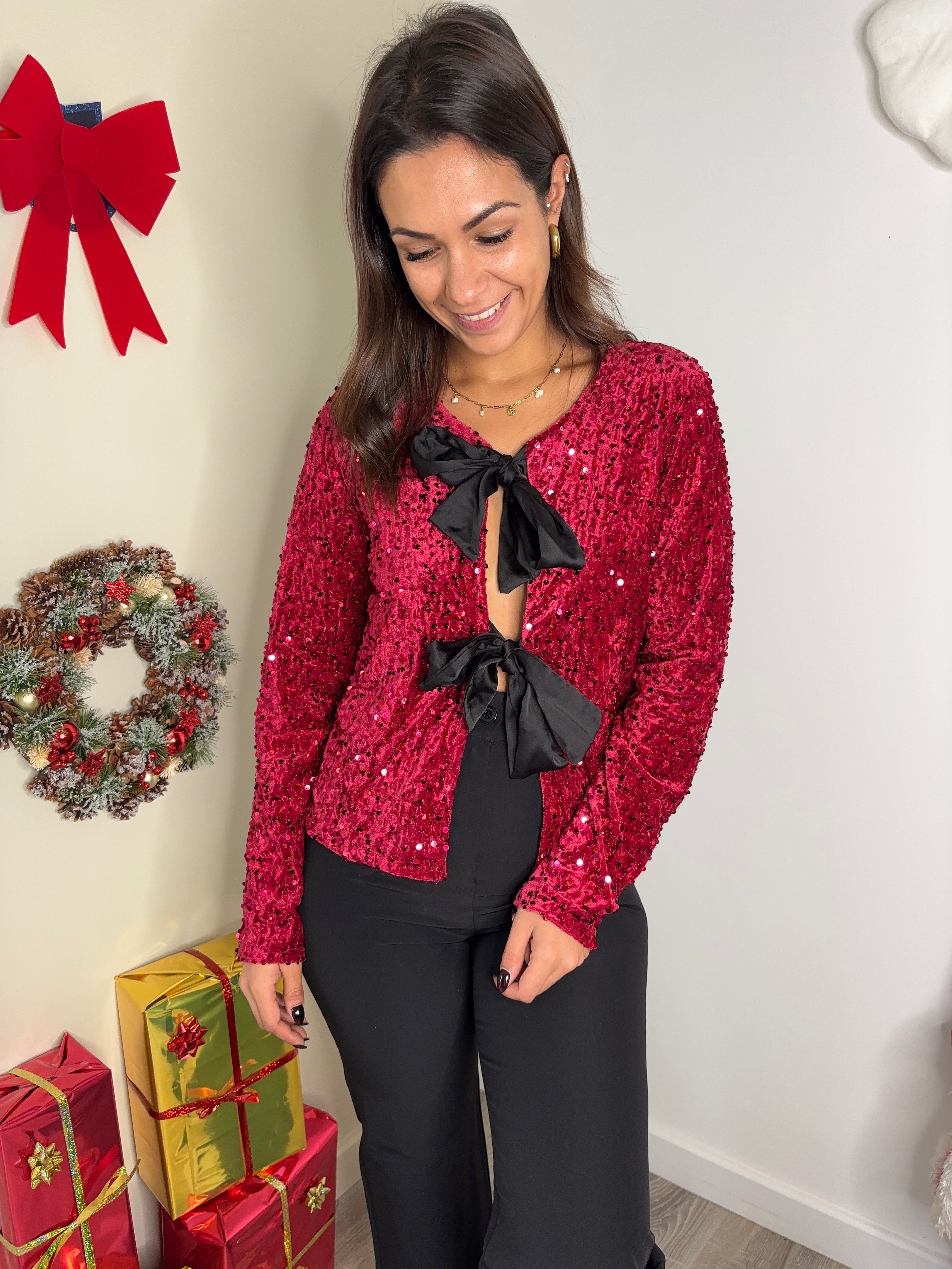 Blouse Gaby - rouge