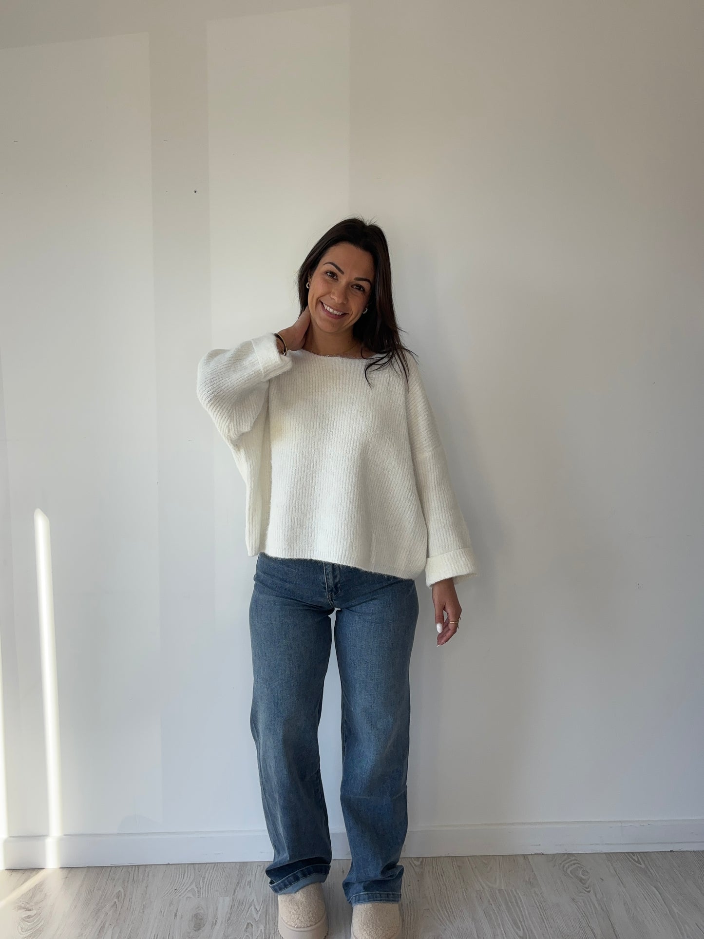 Pull Agathe - blanc