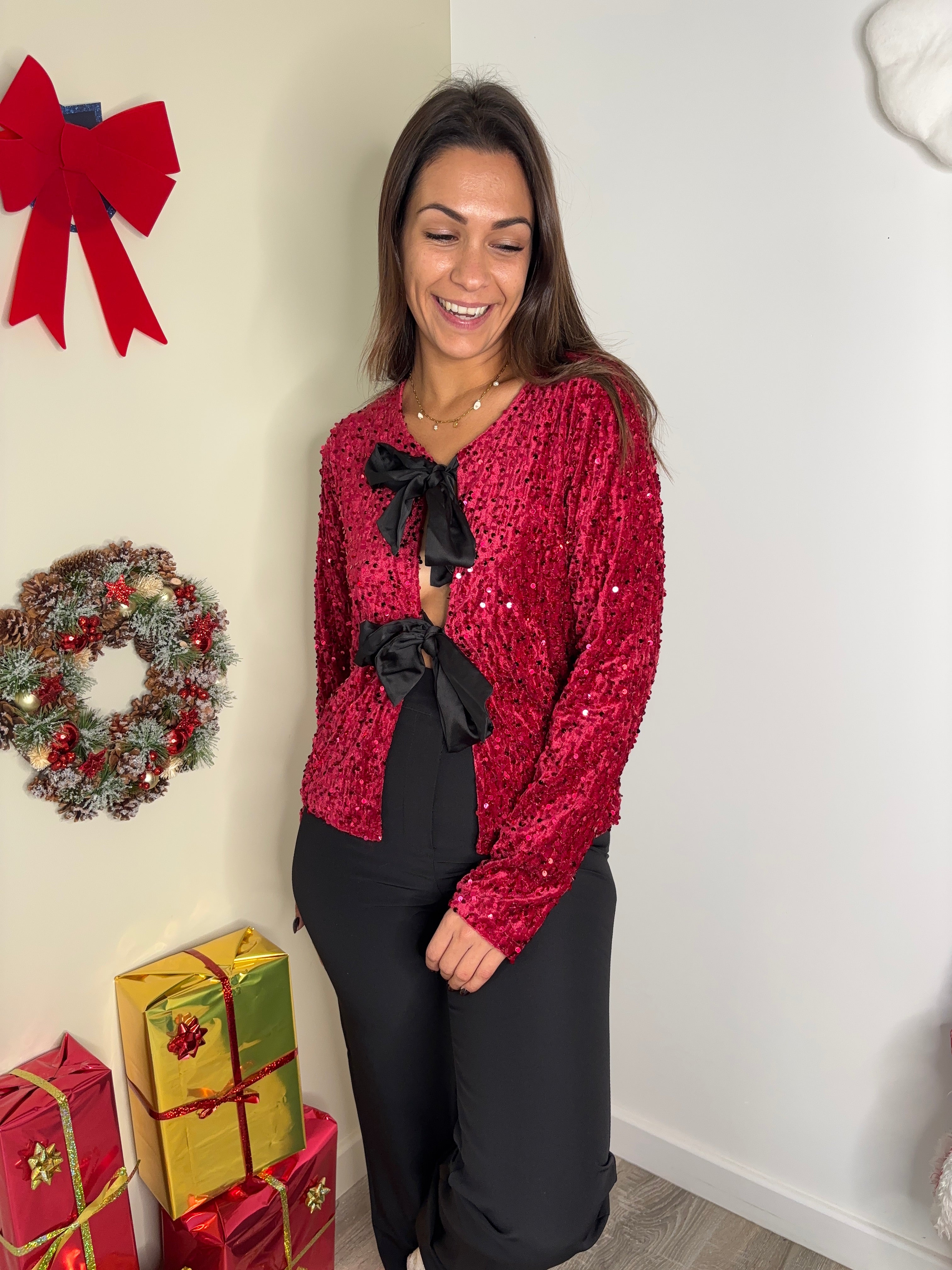 Blouse Gaby - rouge