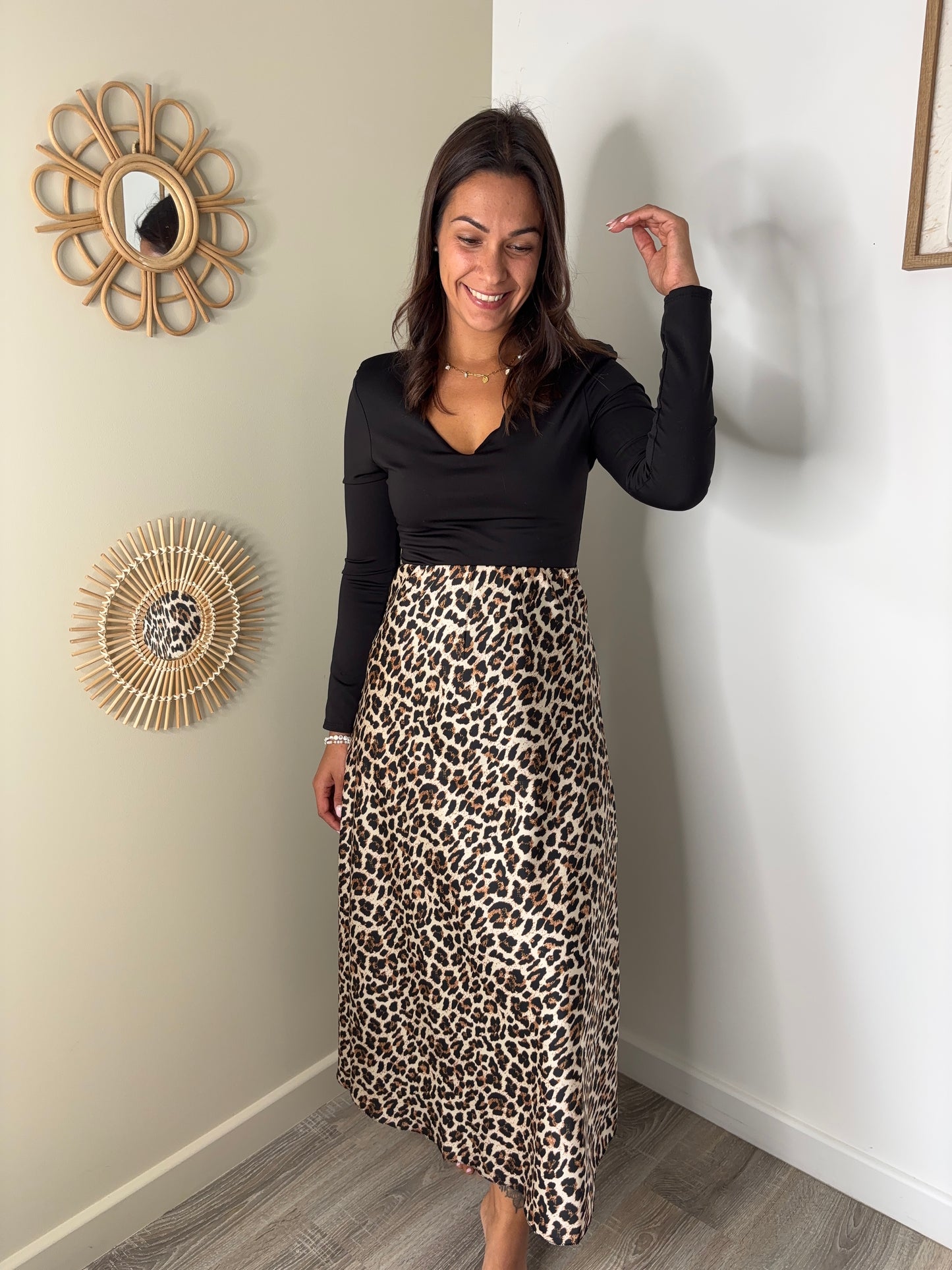 Jupe Laurie - léopard