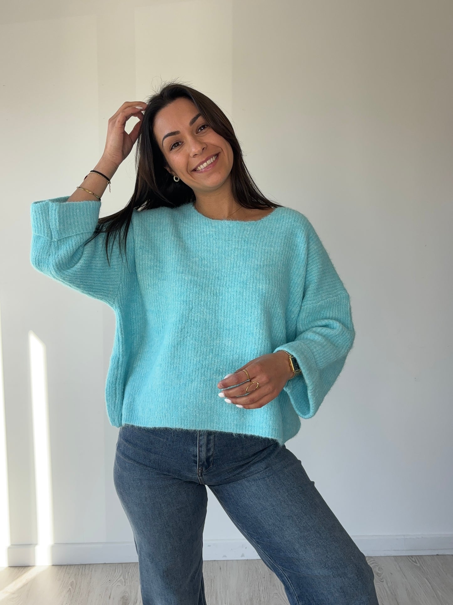 Pull Agathe - bleu