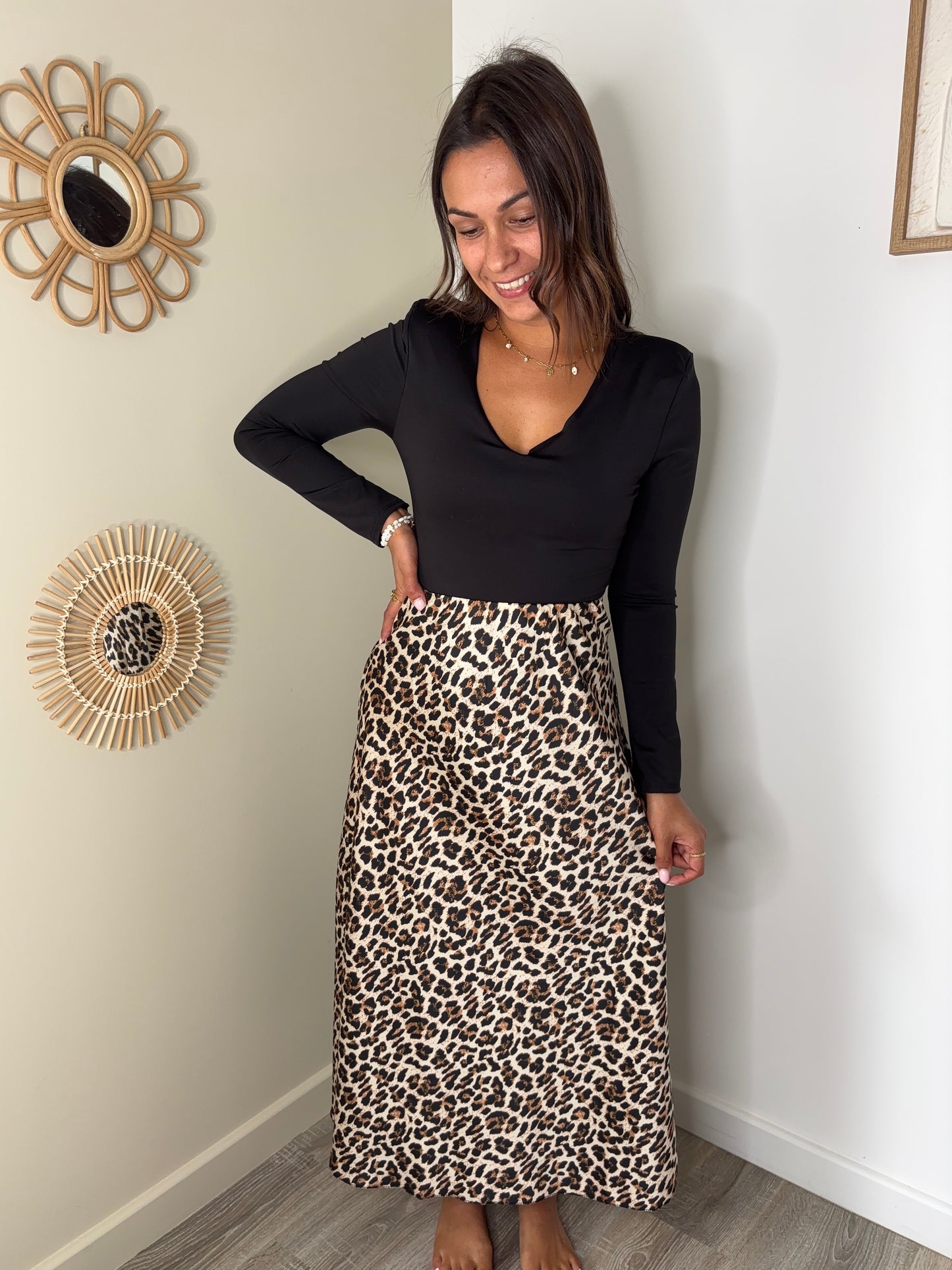 Jupe Laurie - léopard