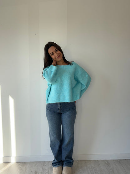 Pull Agathe - bleu